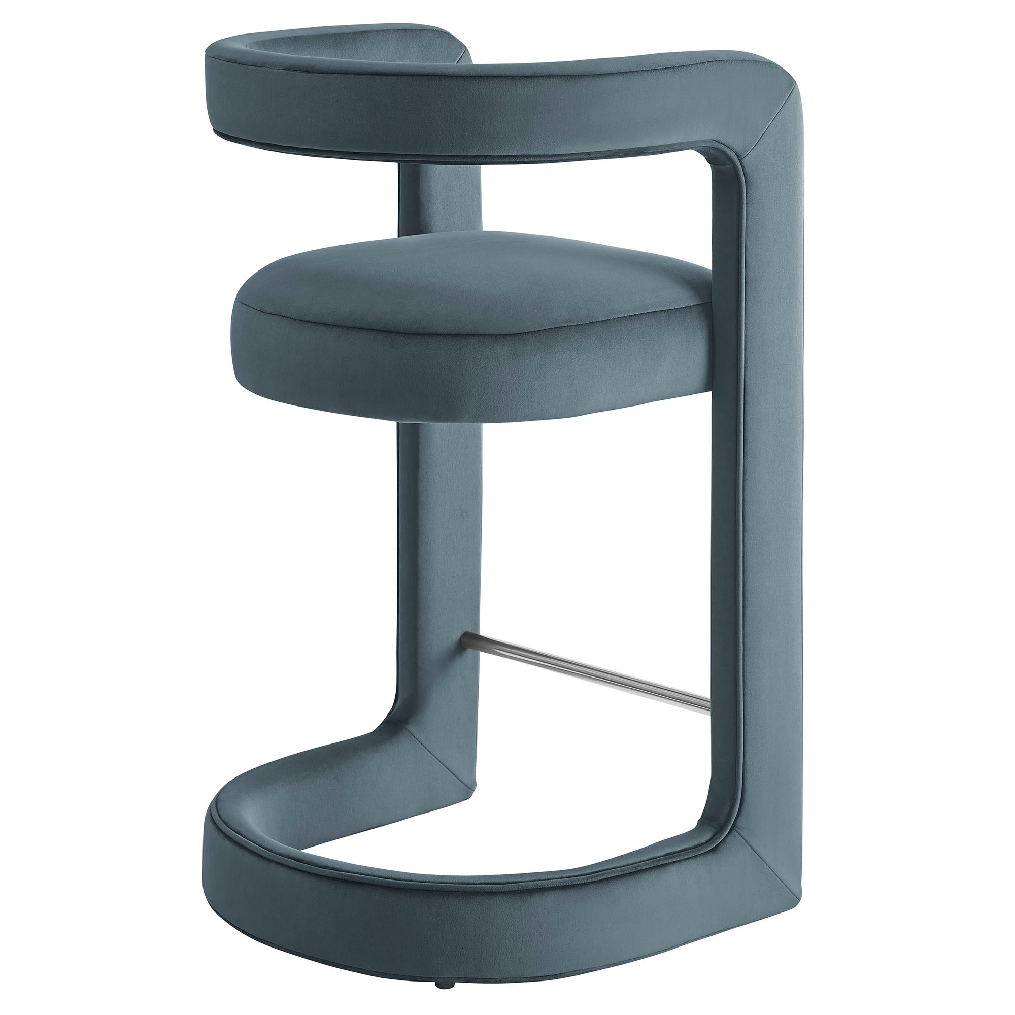 Winslow Performance Velvet Counter Stool by Modway - Best Buy Furniture