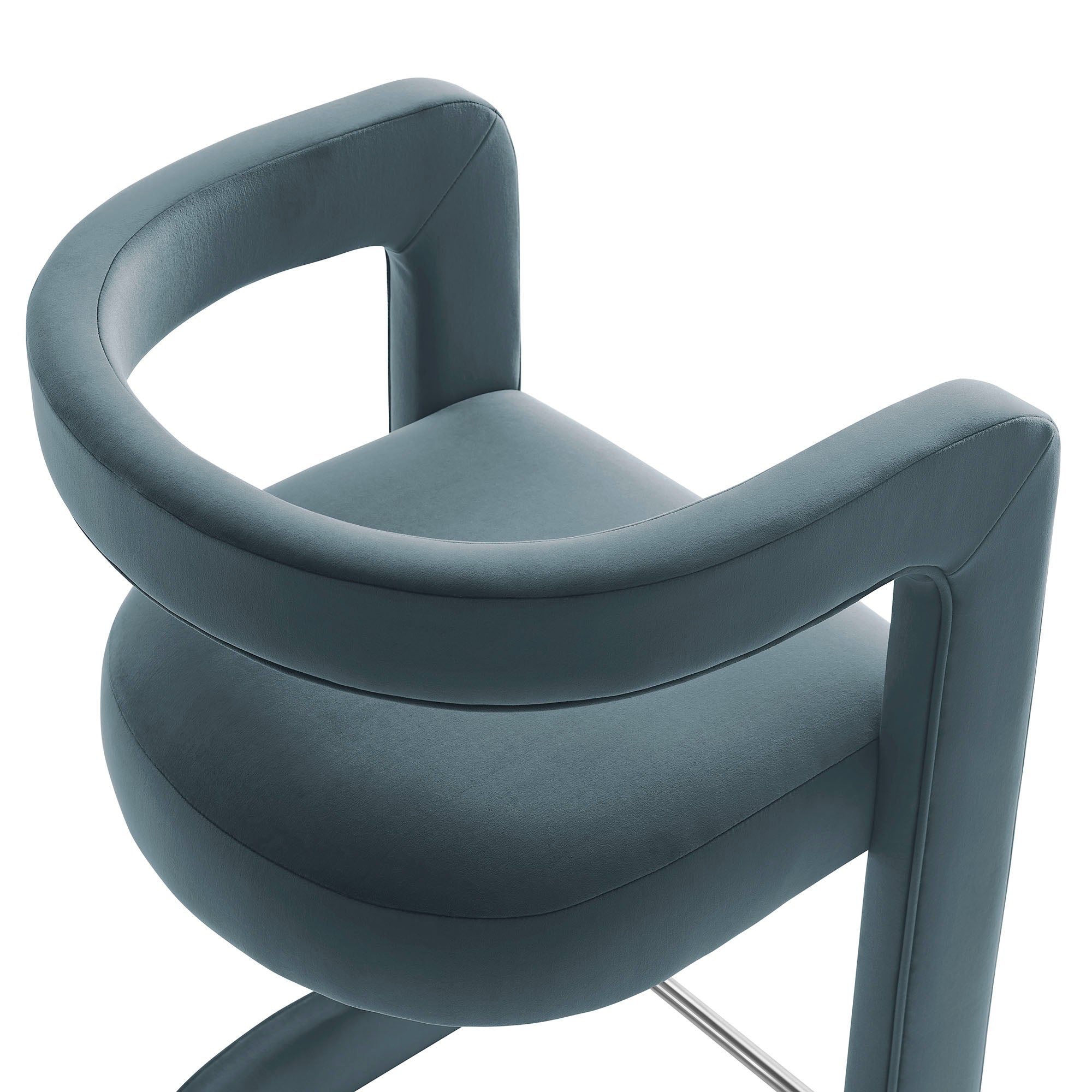 Winslow Performance Velvet Counter Stool by Modway - Best Buy Furniture