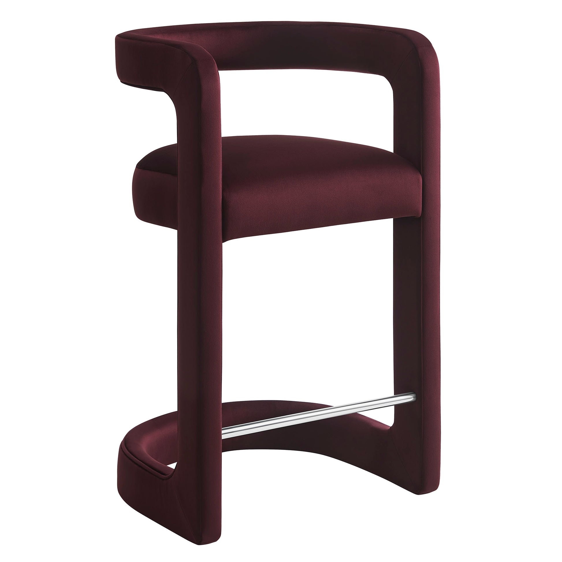 Winslow Performance Velvet Counter Stool by Modway - Best Buy Furniture