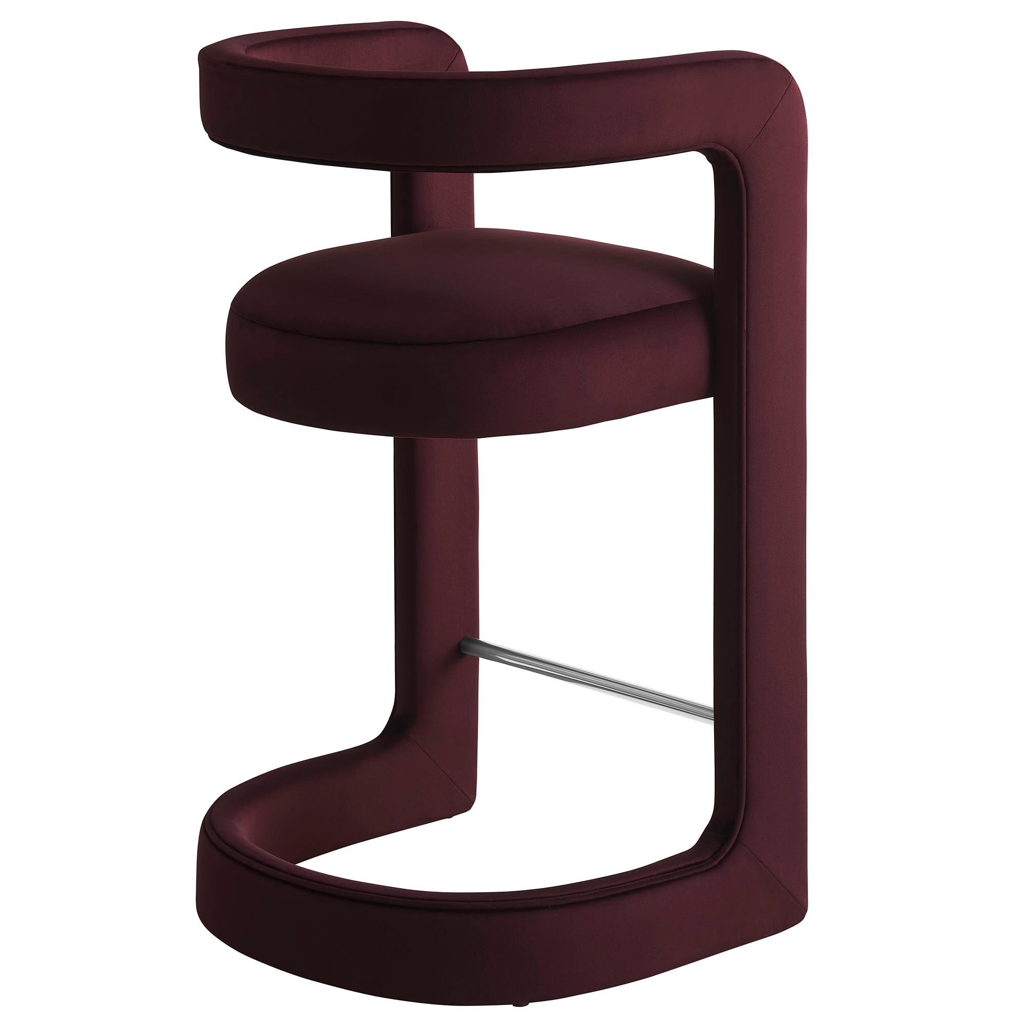 Winslow Performance Velvet Counter Stool by Modway - Best Buy Furniture