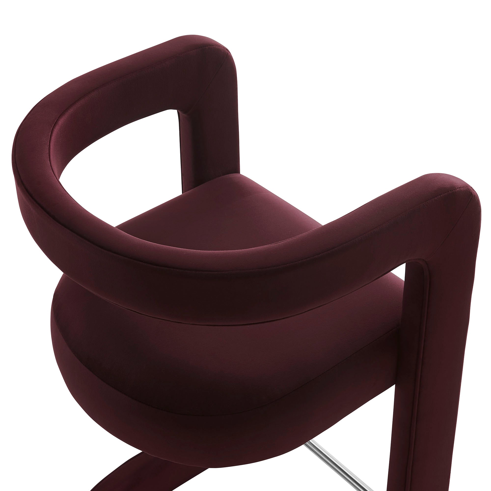 Winslow Performance Velvet Counter Stool by Modway - Best Buy Furniture