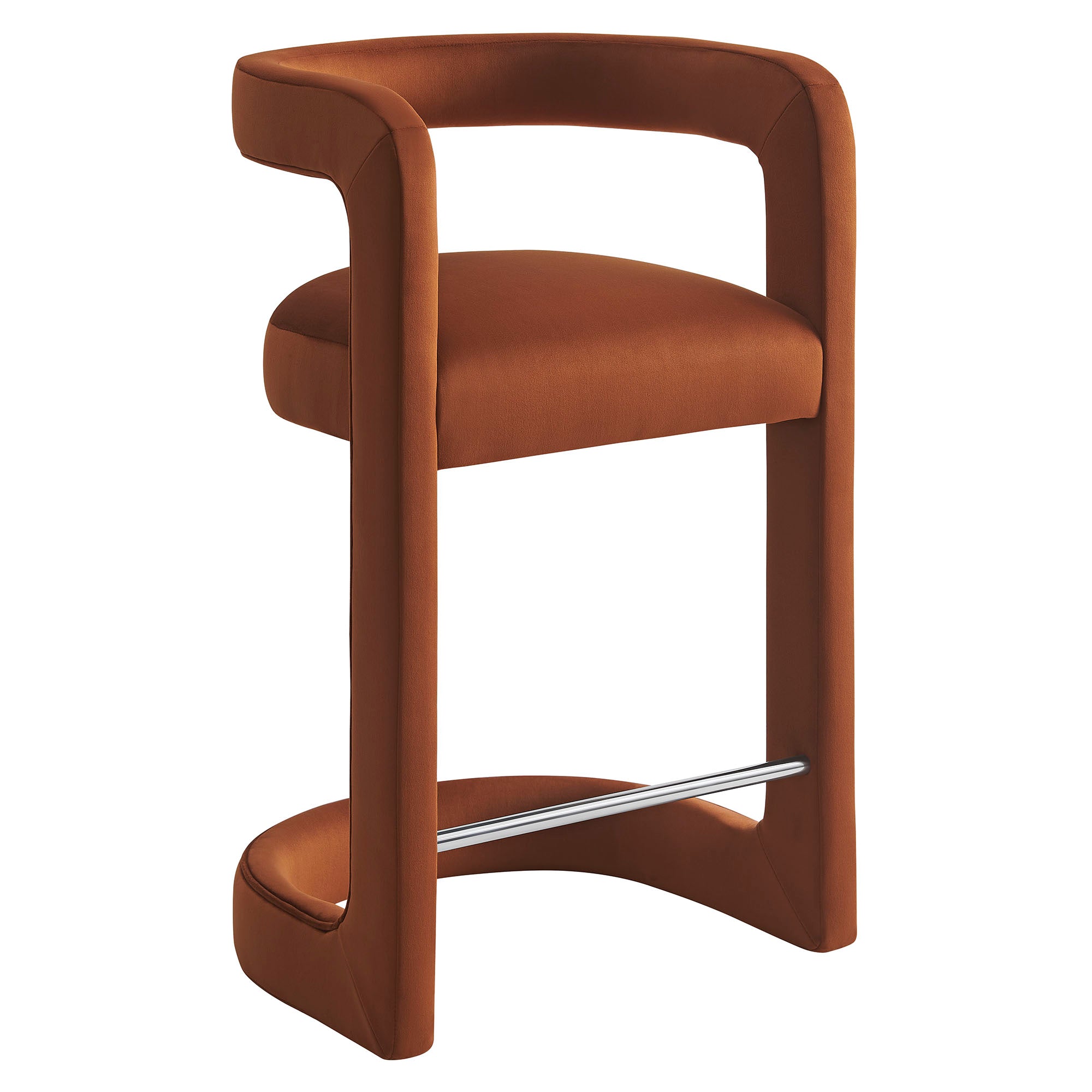 Winslow Performance Velvet Counter Stool by Modway - Best Buy Furniture