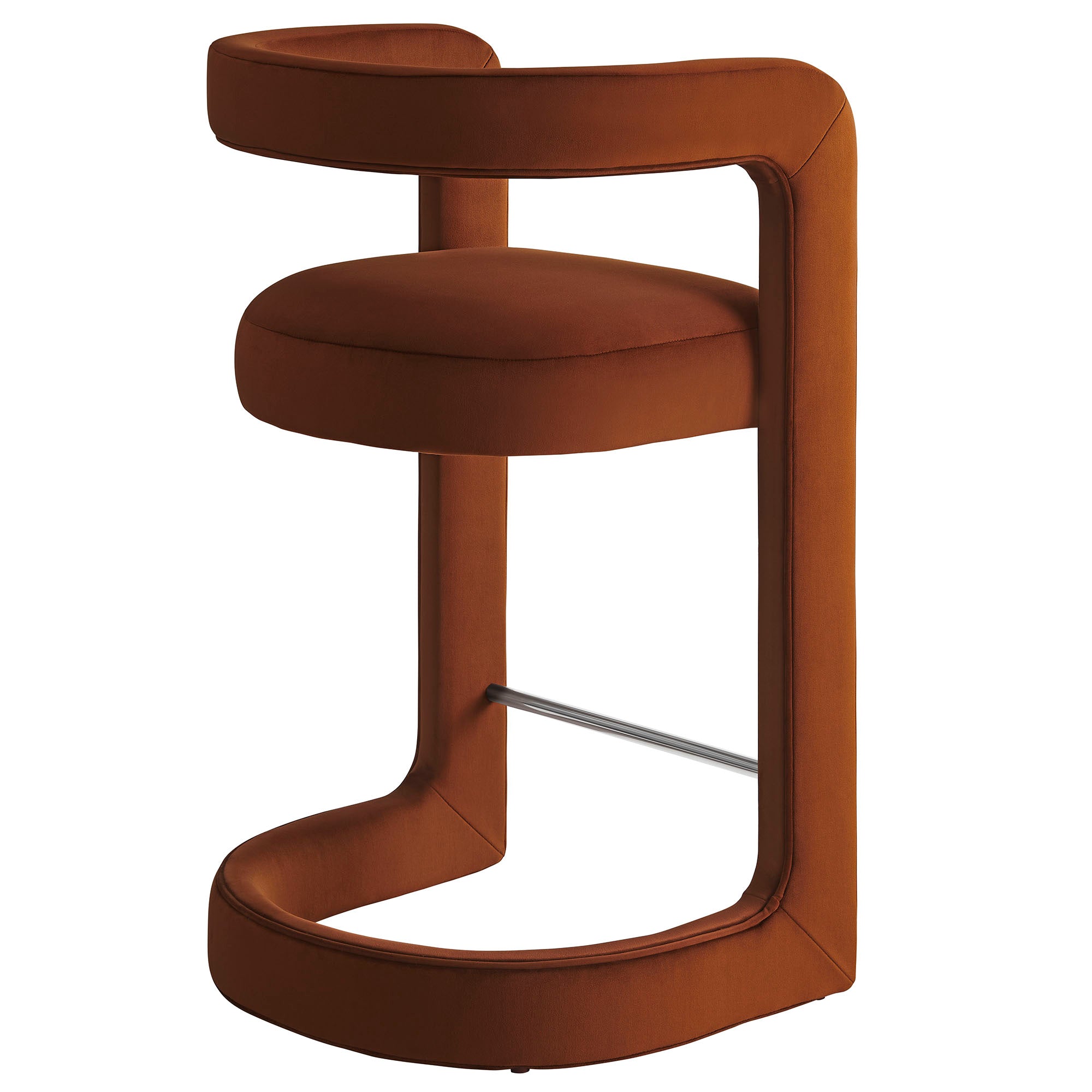 Winslow Performance Velvet Counter Stool by Modway - Best Buy Furniture