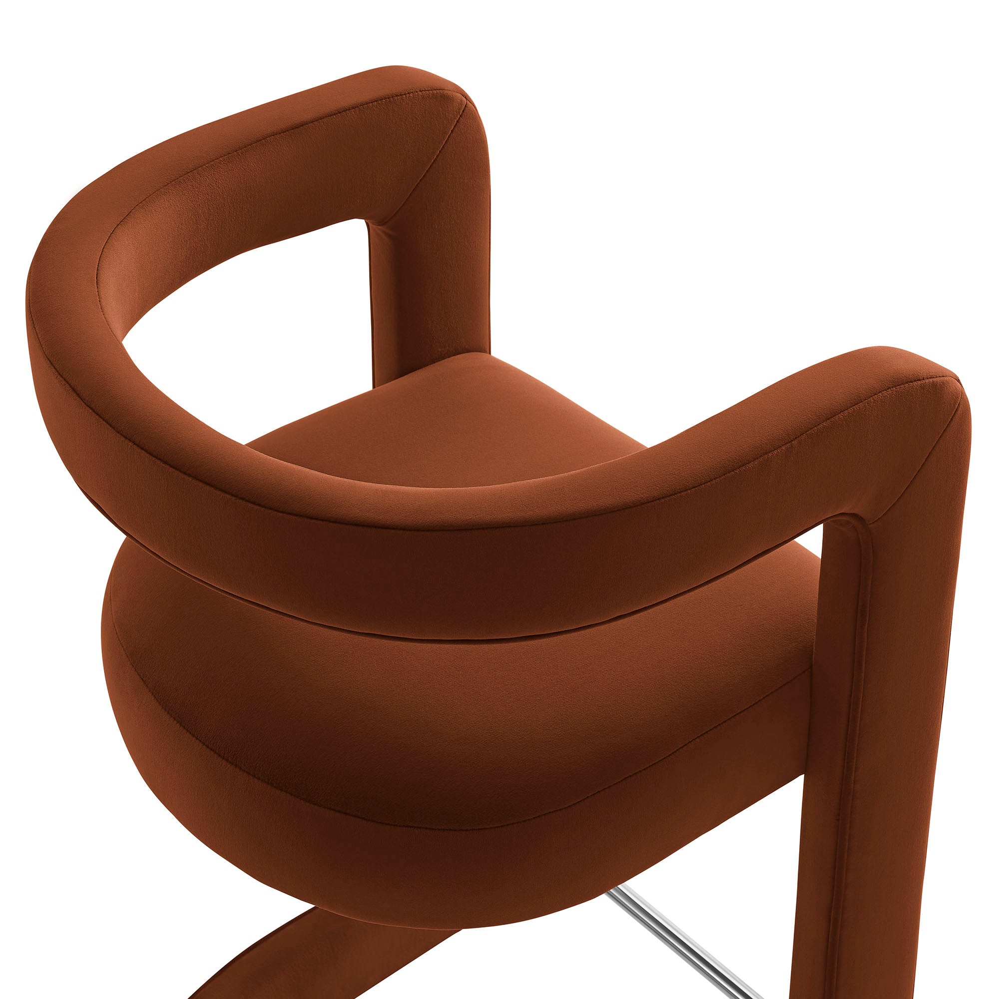 Winslow Performance Velvet Counter Stool by Modway - Best Buy Furniture