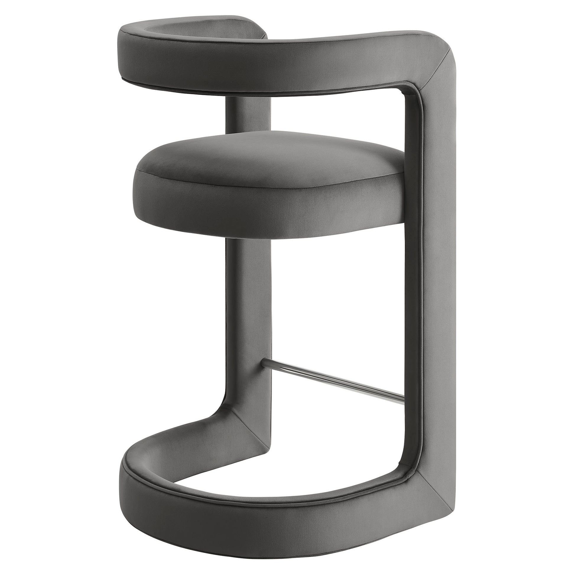 Winslow Performance Velvet Counter Stool by Modway - Best Buy Furniture