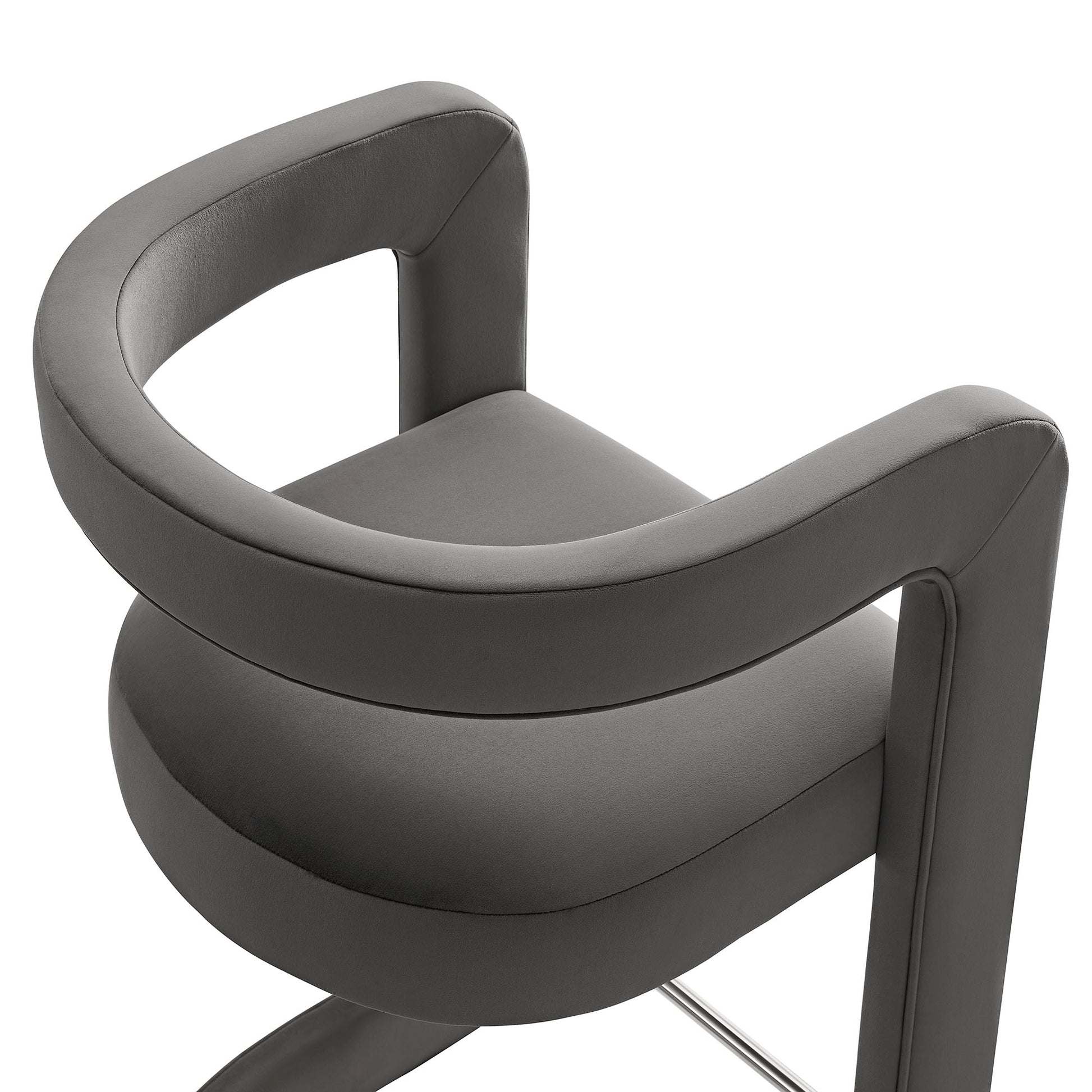 Winslow Performance Velvet Counter Stool by Modway - Best Buy Furniture