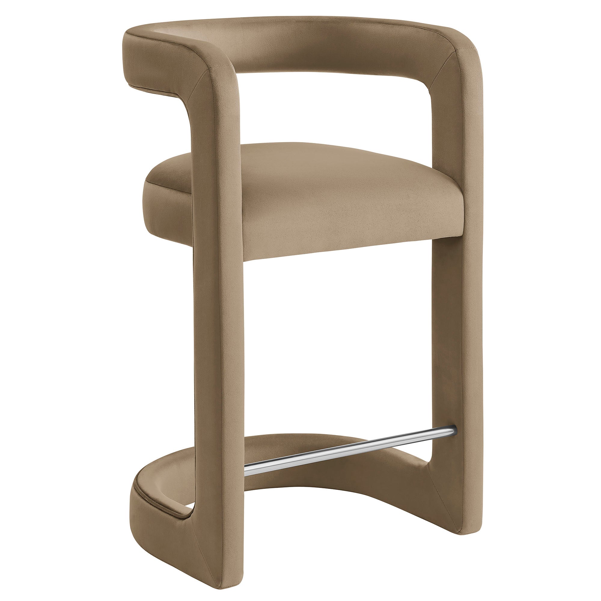 Winslow Performance Velvet Counter Stool by Modway - Best Buy Furniture