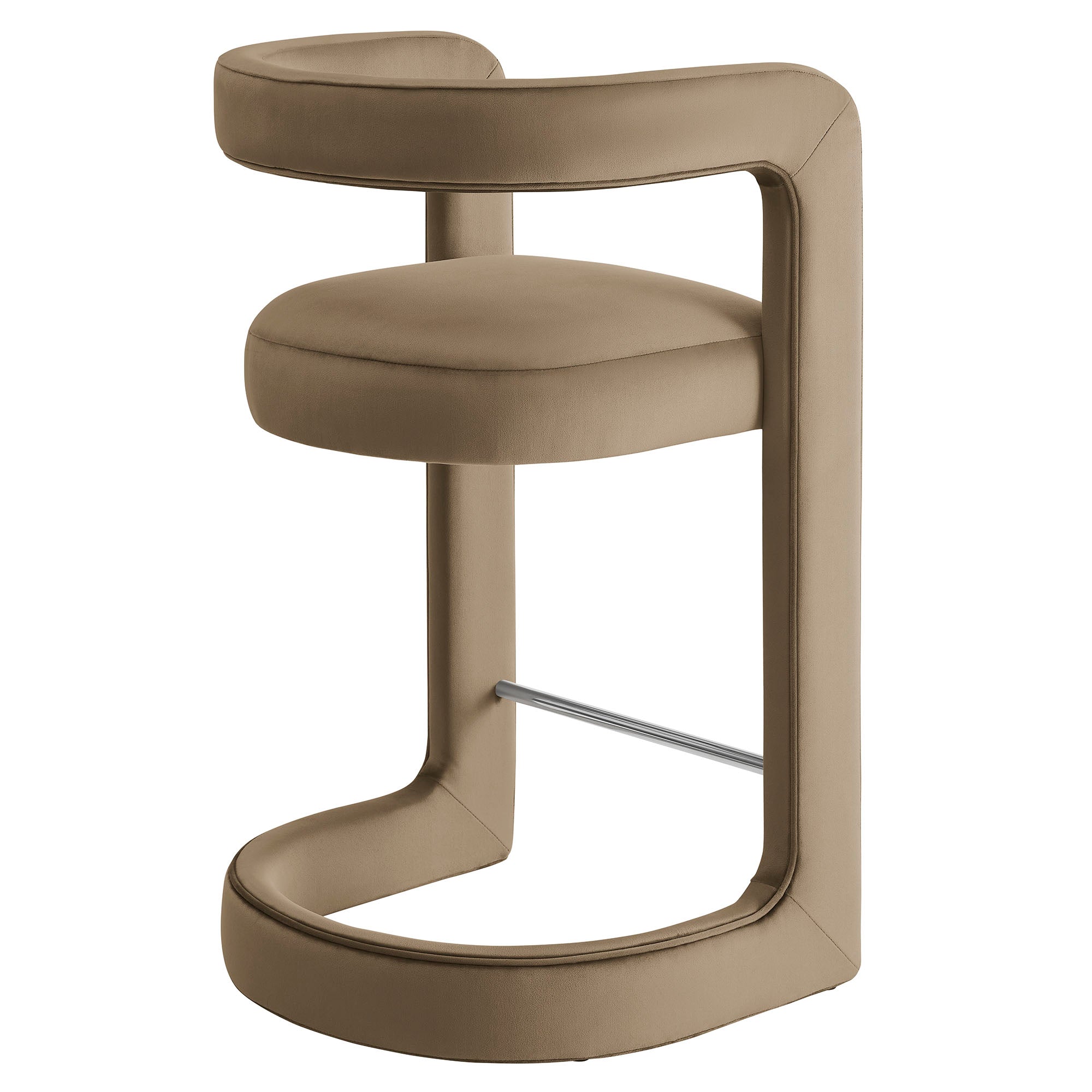 Winslow Performance Velvet Counter Stool by Modway - Best Buy Furniture