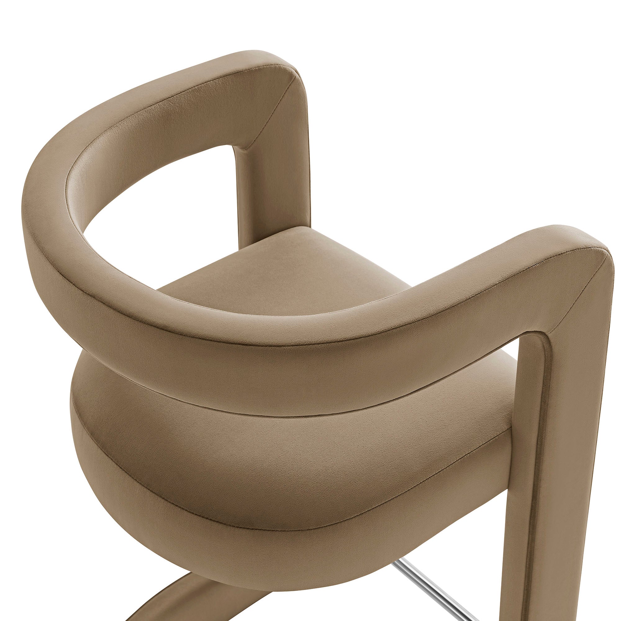 Winslow Performance Velvet Counter Stool by Modway - Best Buy Furniture