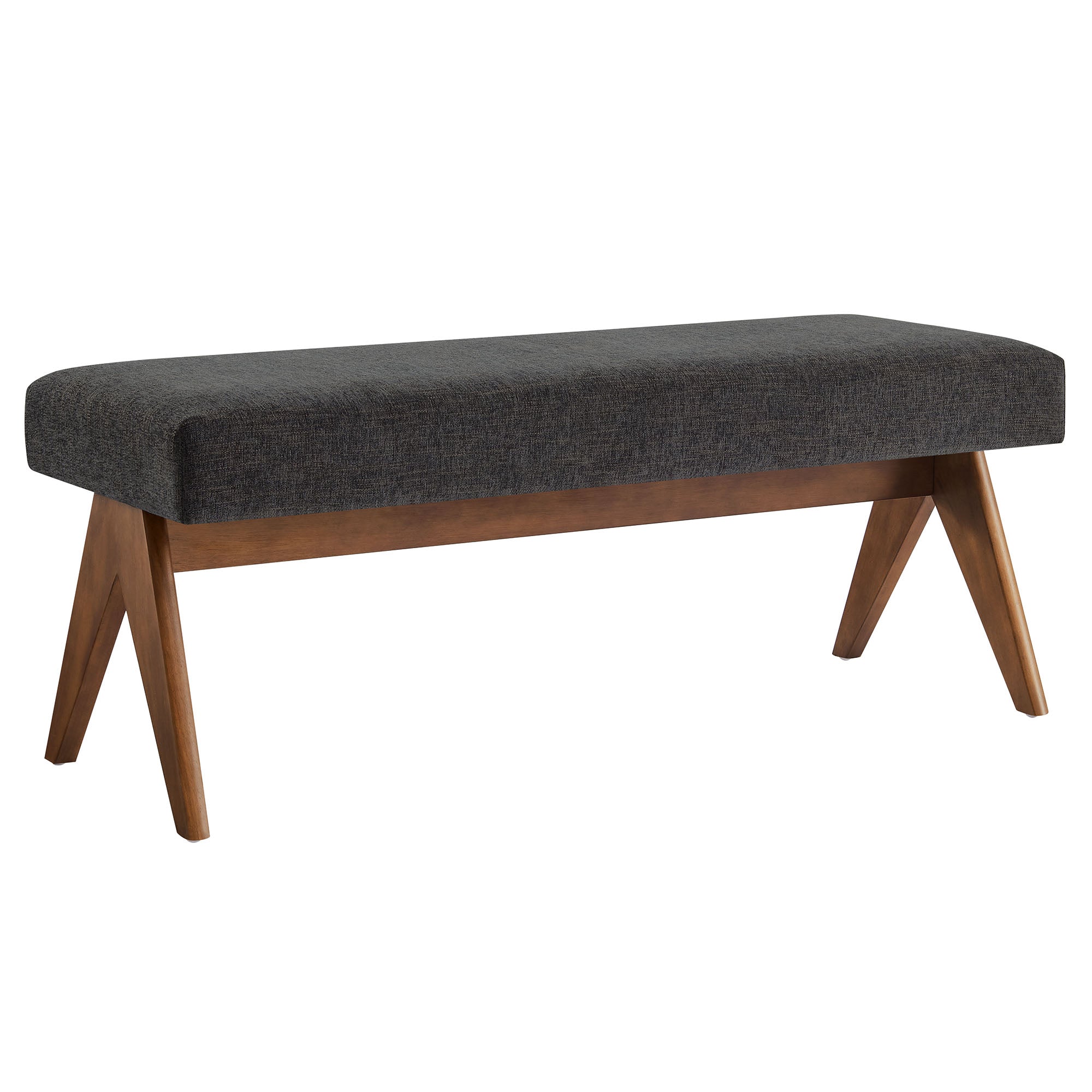 Lyra 47" Fabric Upholstered Bench by Modway - Best Buy Furniture