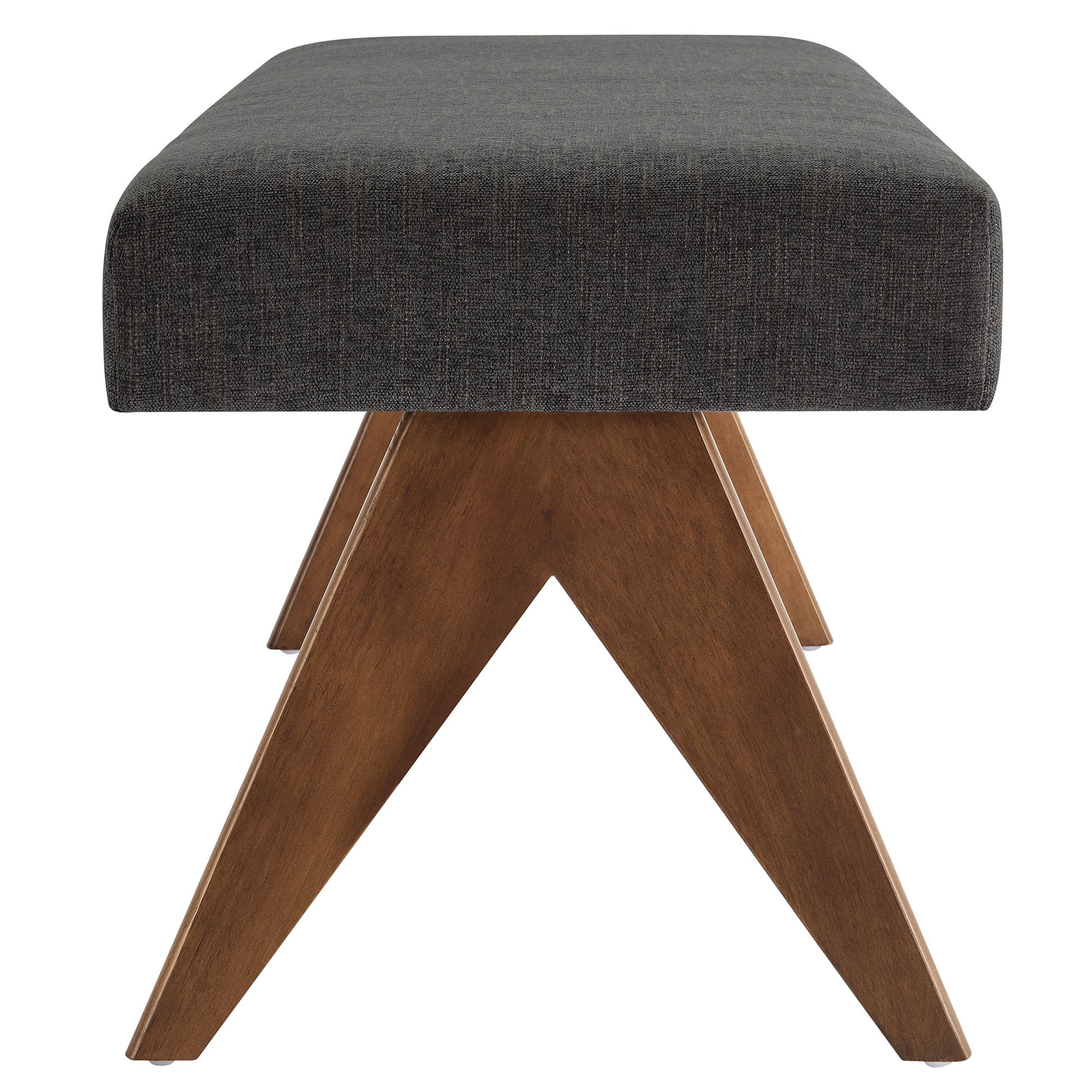 Lyra 47" Fabric Upholstered Bench by Modway - Best Buy Furniture