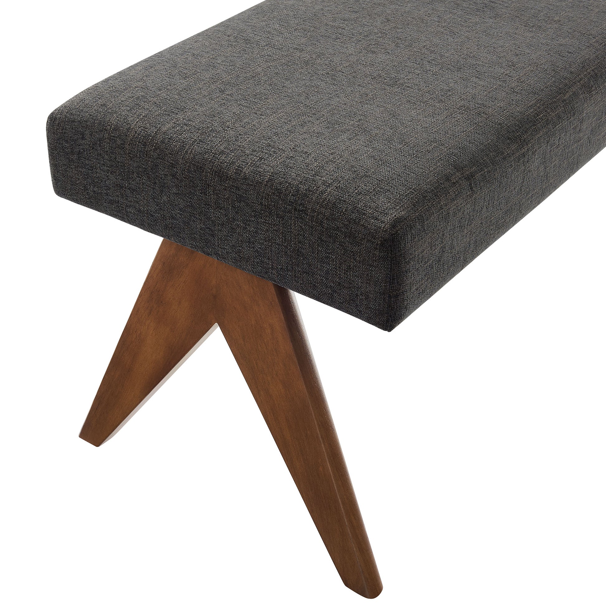 Lyra 47" Fabric Upholstered Bench by Modway - Best Buy Furniture