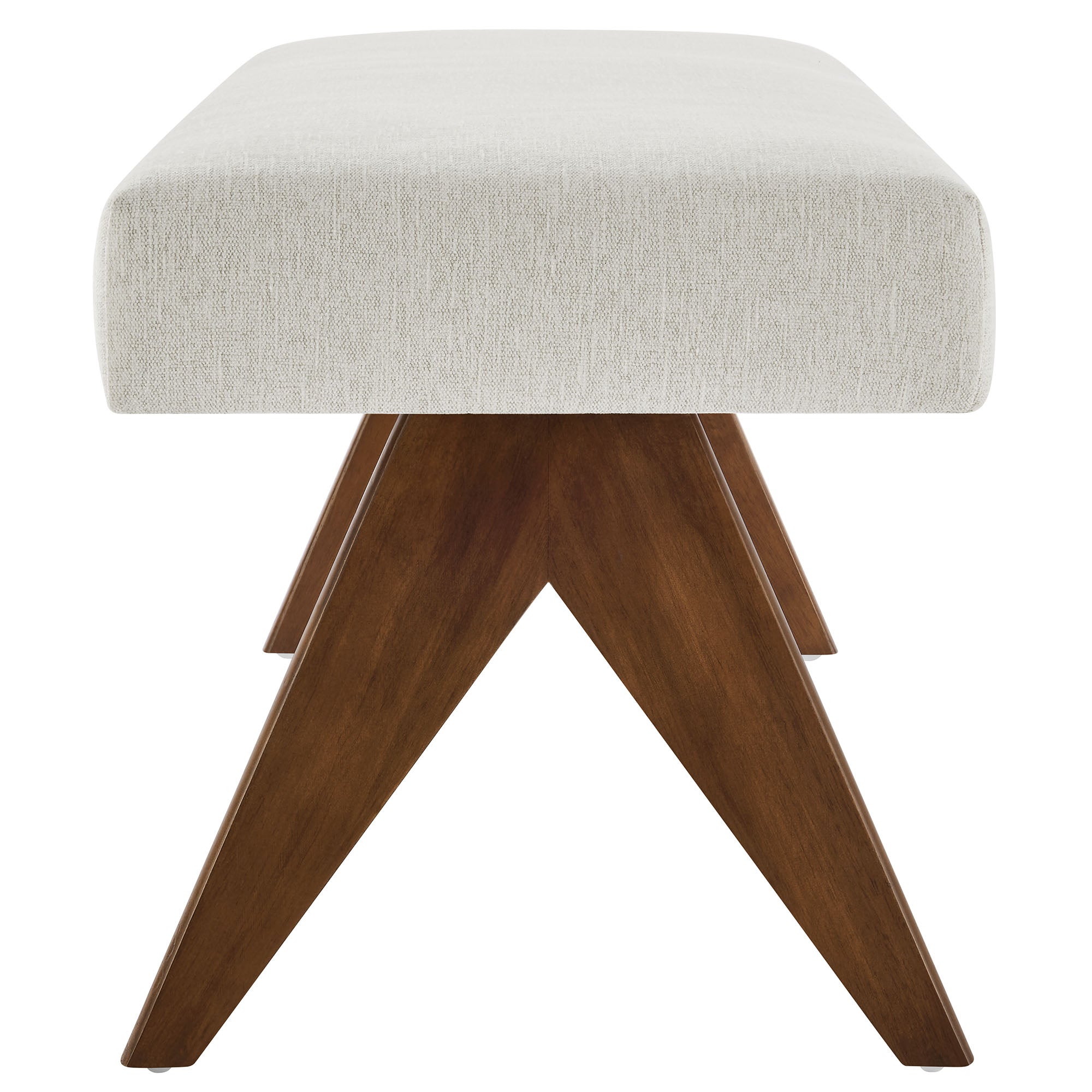 Lyra 47" Fabric Upholstered Bench by Modway - Best Buy Furniture