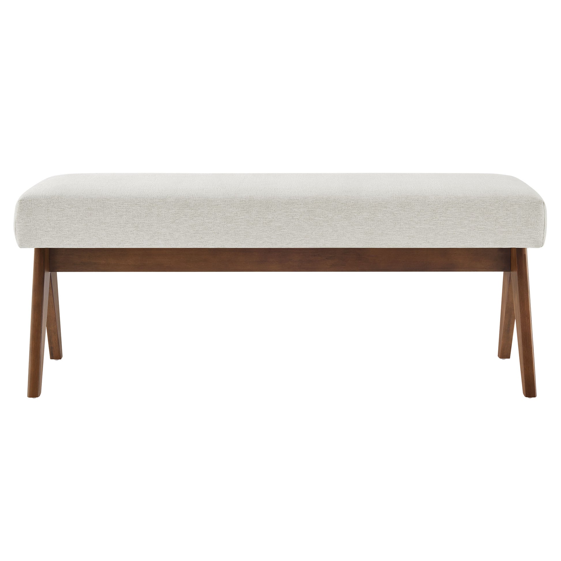 Lyra 47" Fabric Upholstered Bench by Modway - Best Buy Furniture