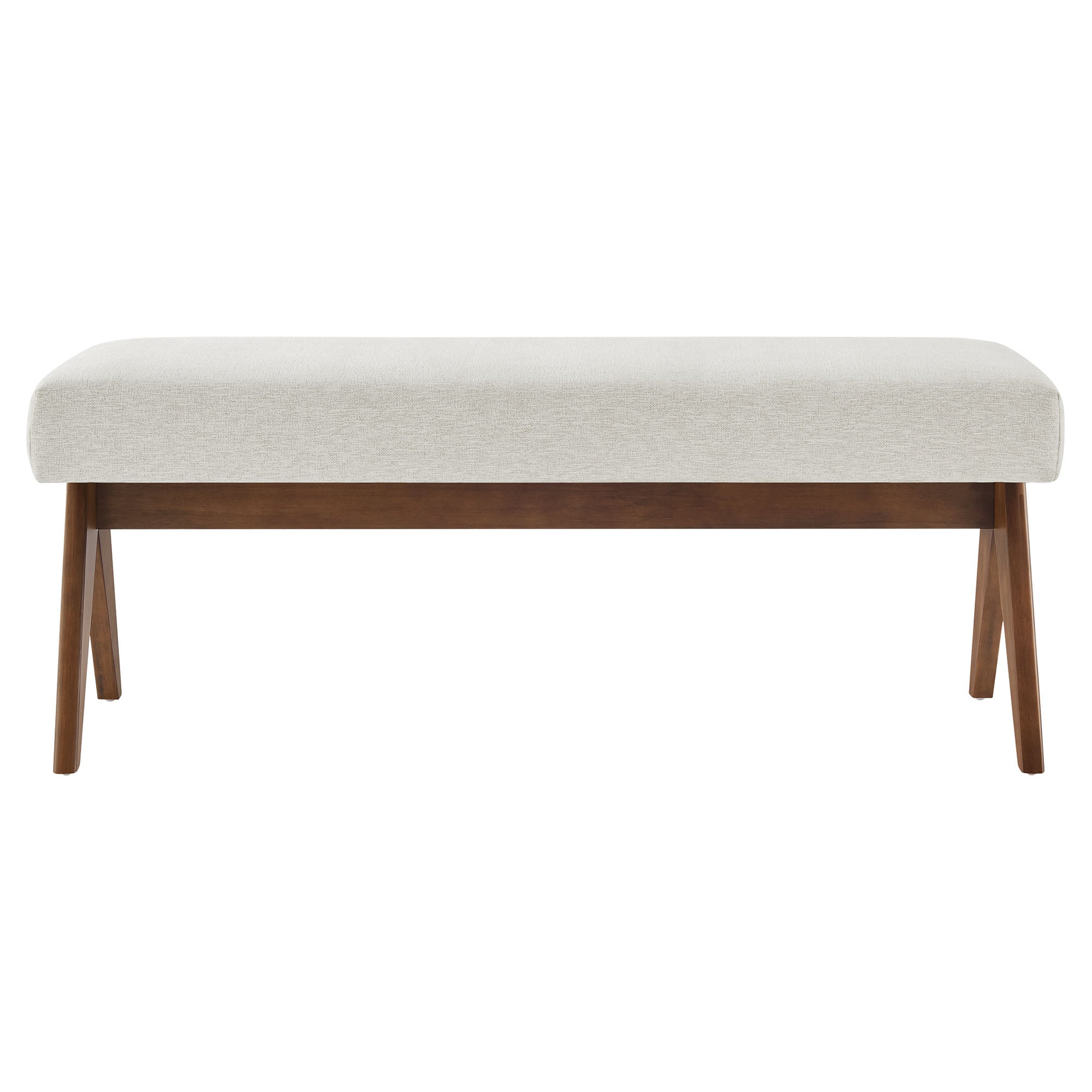Lyra 47" Fabric Upholstered Bench by Modway - Best Buy Furniture