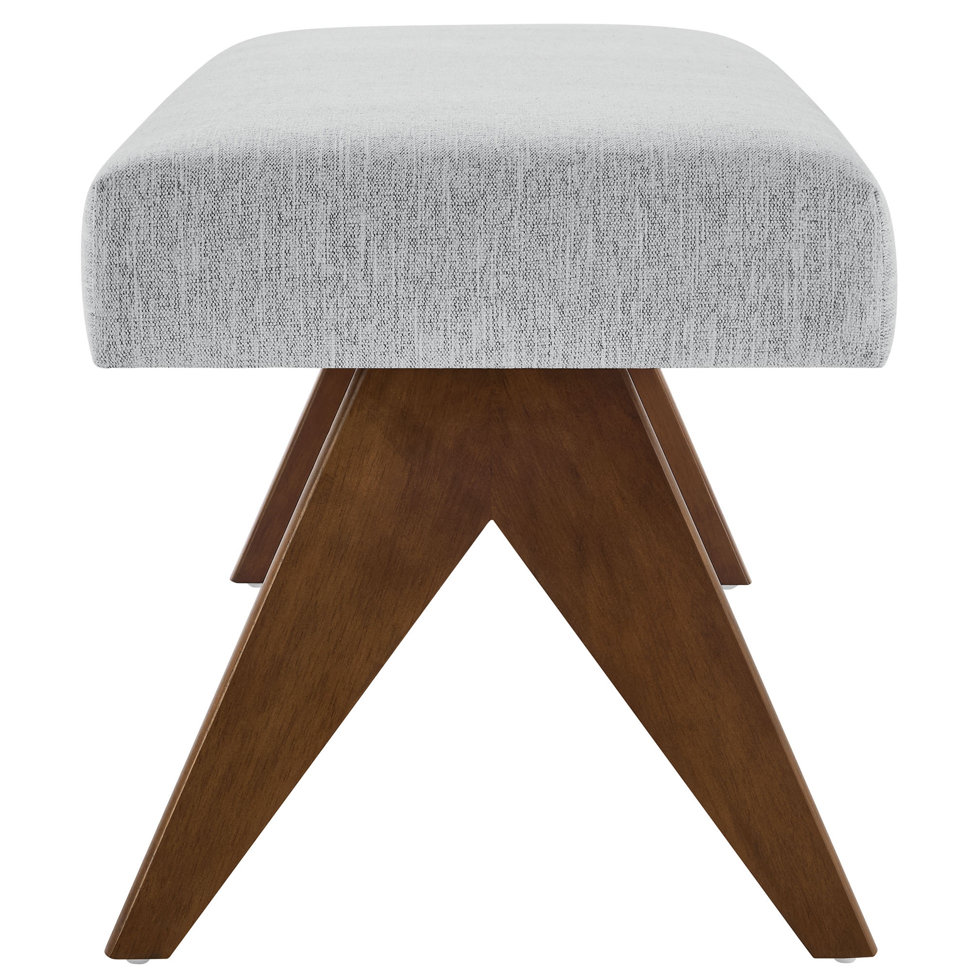 Lyra 47" Fabric Upholstered Bench by Modway - Best Buy Furniture