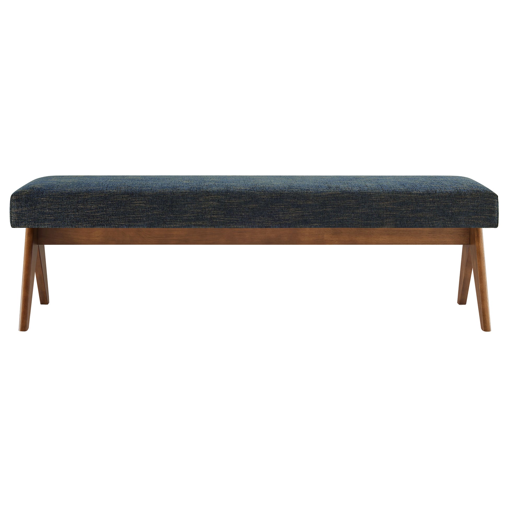 Lyra 63" Fabric Upholstered Bench by Modway - Best Buy Furniture