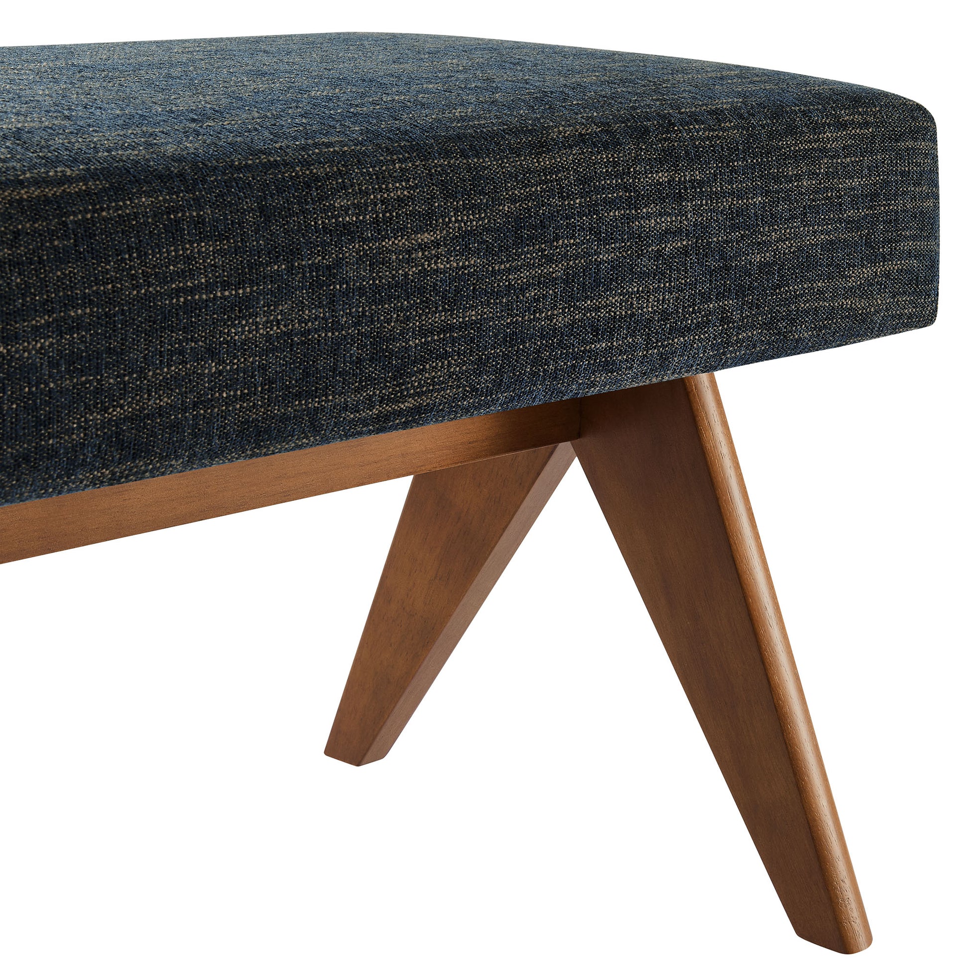 Lyra 63" Fabric Upholstered Bench by Modway - Best Buy Furniture