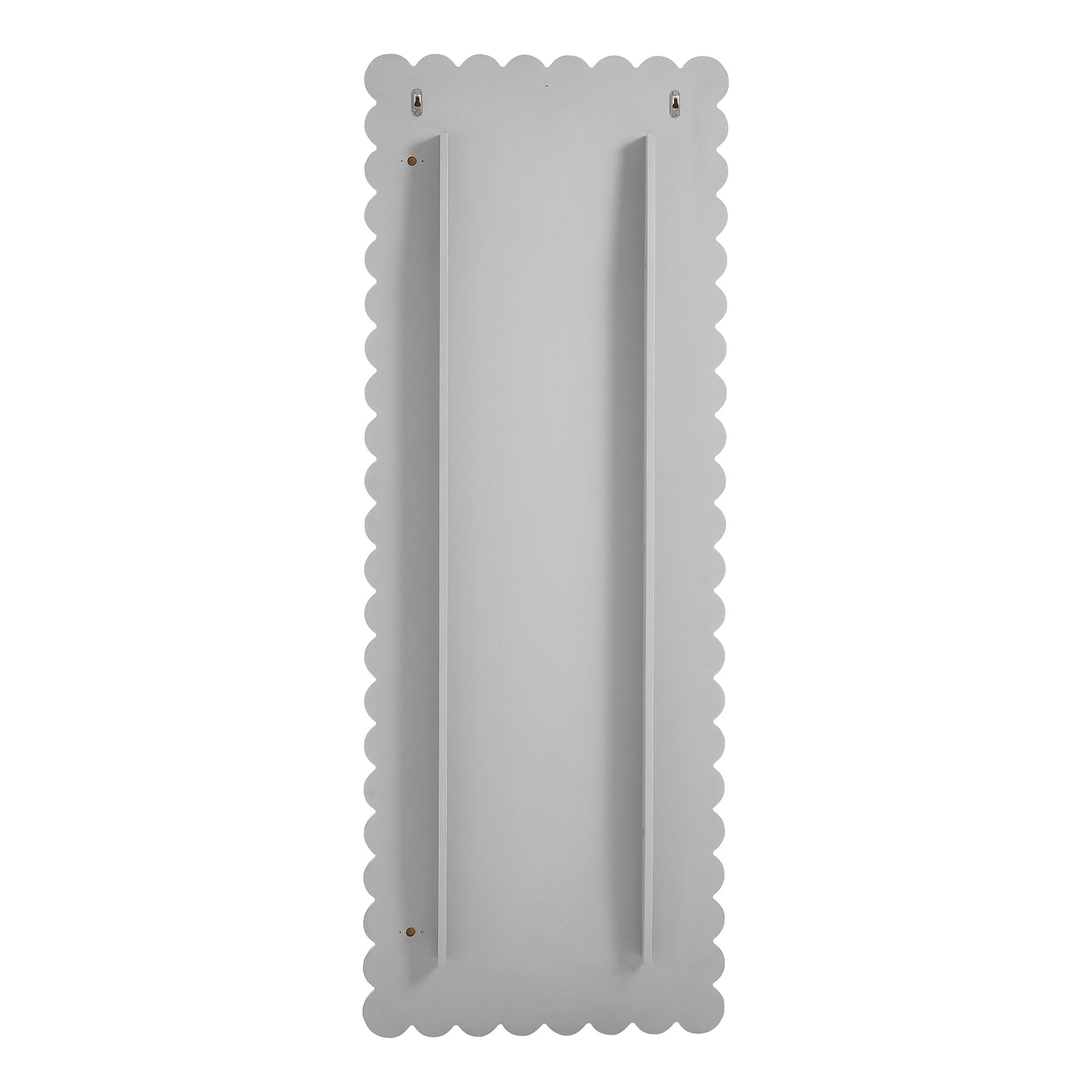 Emmeline Scalloped Rectangle Floor Mirror by Modway - Best Buy Furniture