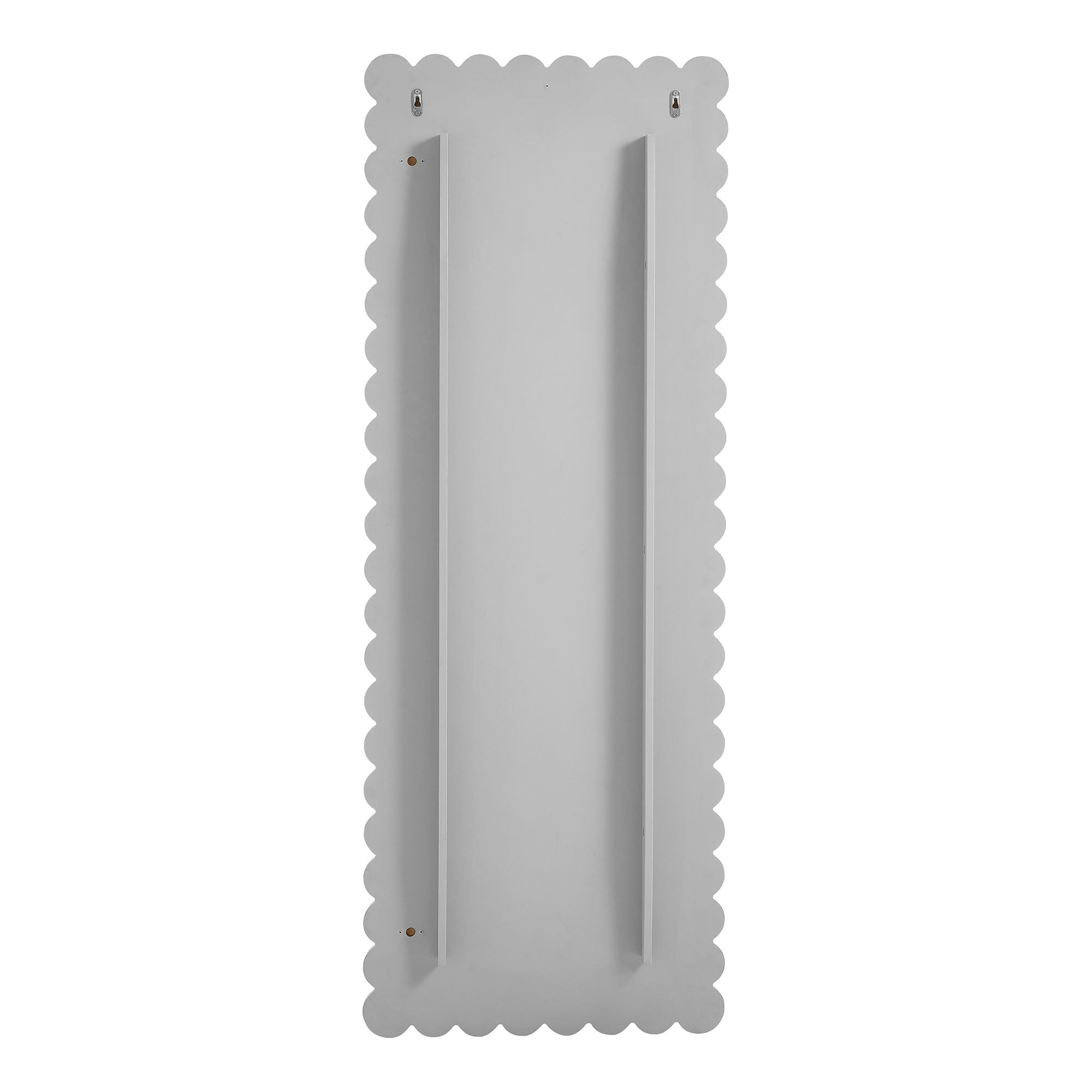 Emmeline Scalloped Rectangle Floor Mirror by Modway - Best Buy Furniture