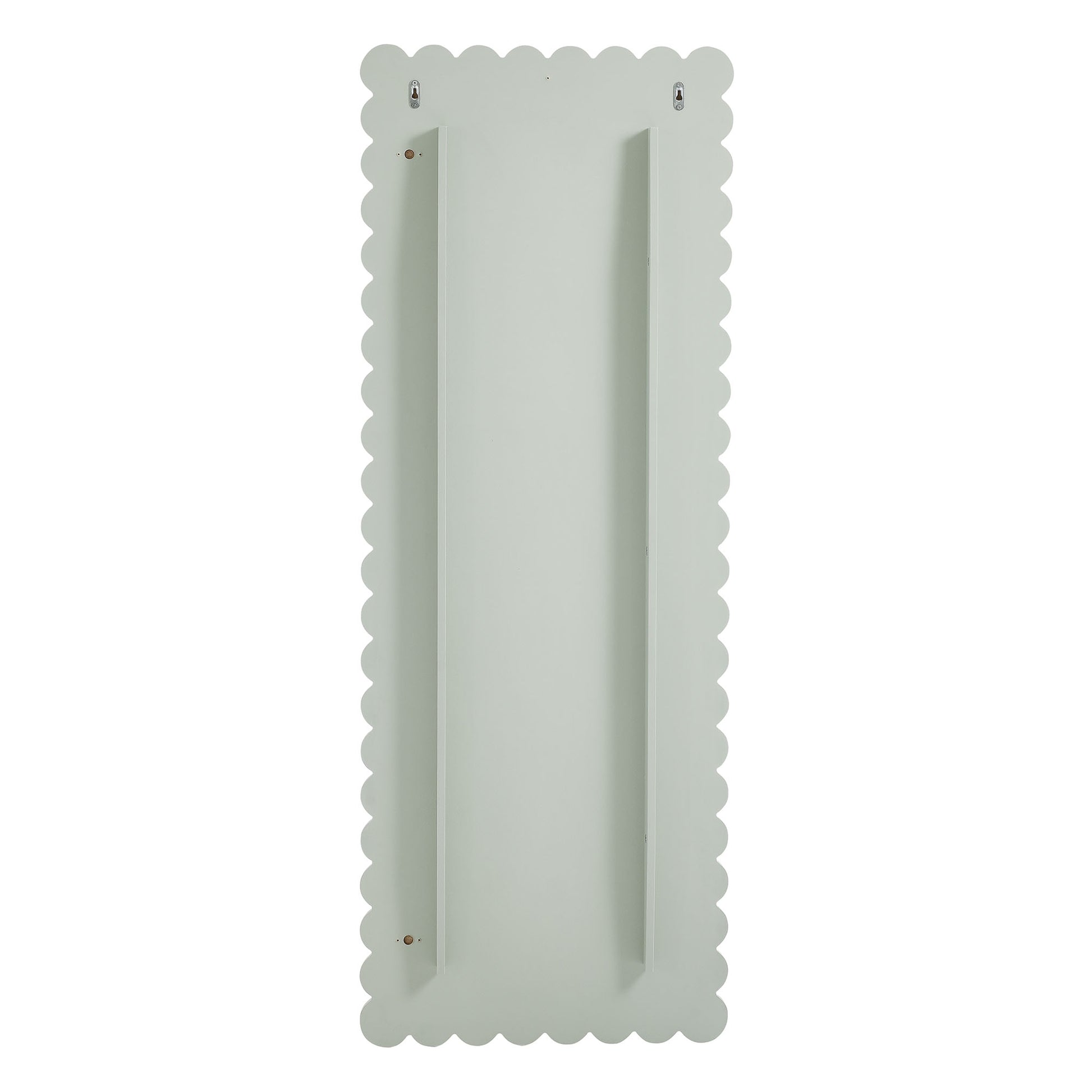 Emmeline Scalloped Rectangle Floor Mirror by Modway - Best Buy Furniture