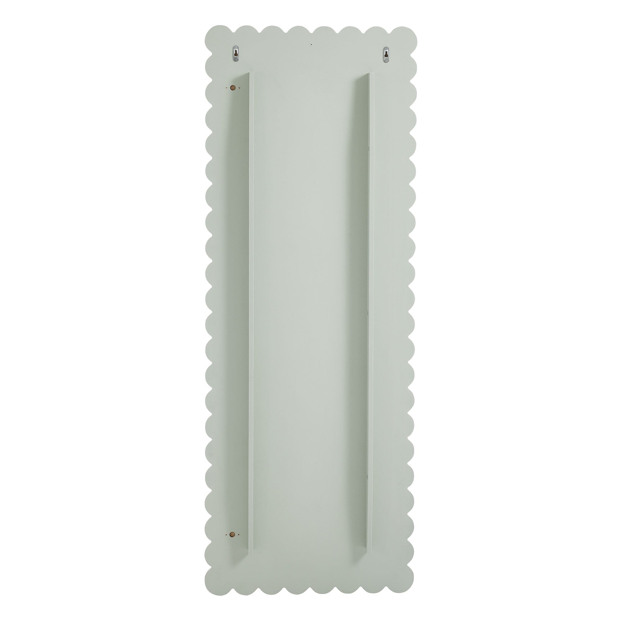 Emmeline Scalloped Rectangle Floor Mirror by Modway - Best Buy Furniture