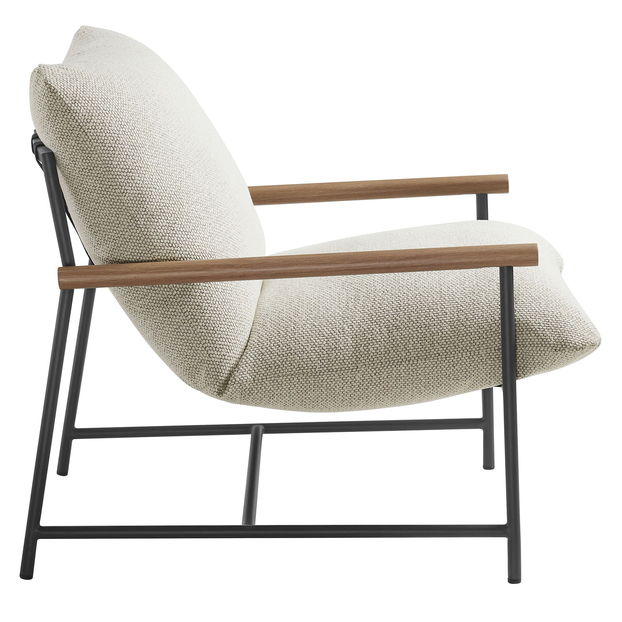 Raya Outdoor Patio Boucle Sling Lounge Chair by Modway - Best Buy Furniture