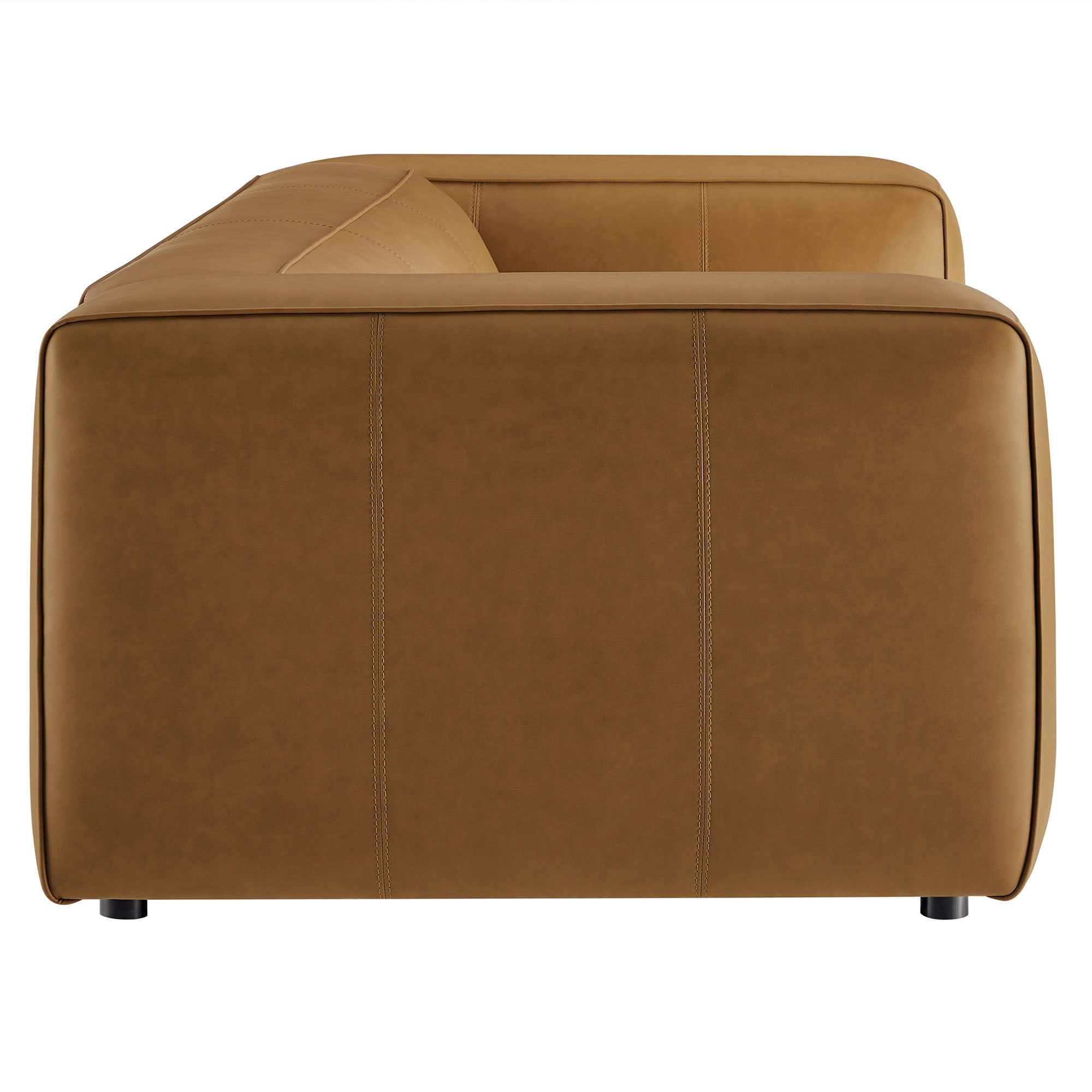 Auren Upholstered Vegan Leather Sofa by Modway - Best Buy Furniture