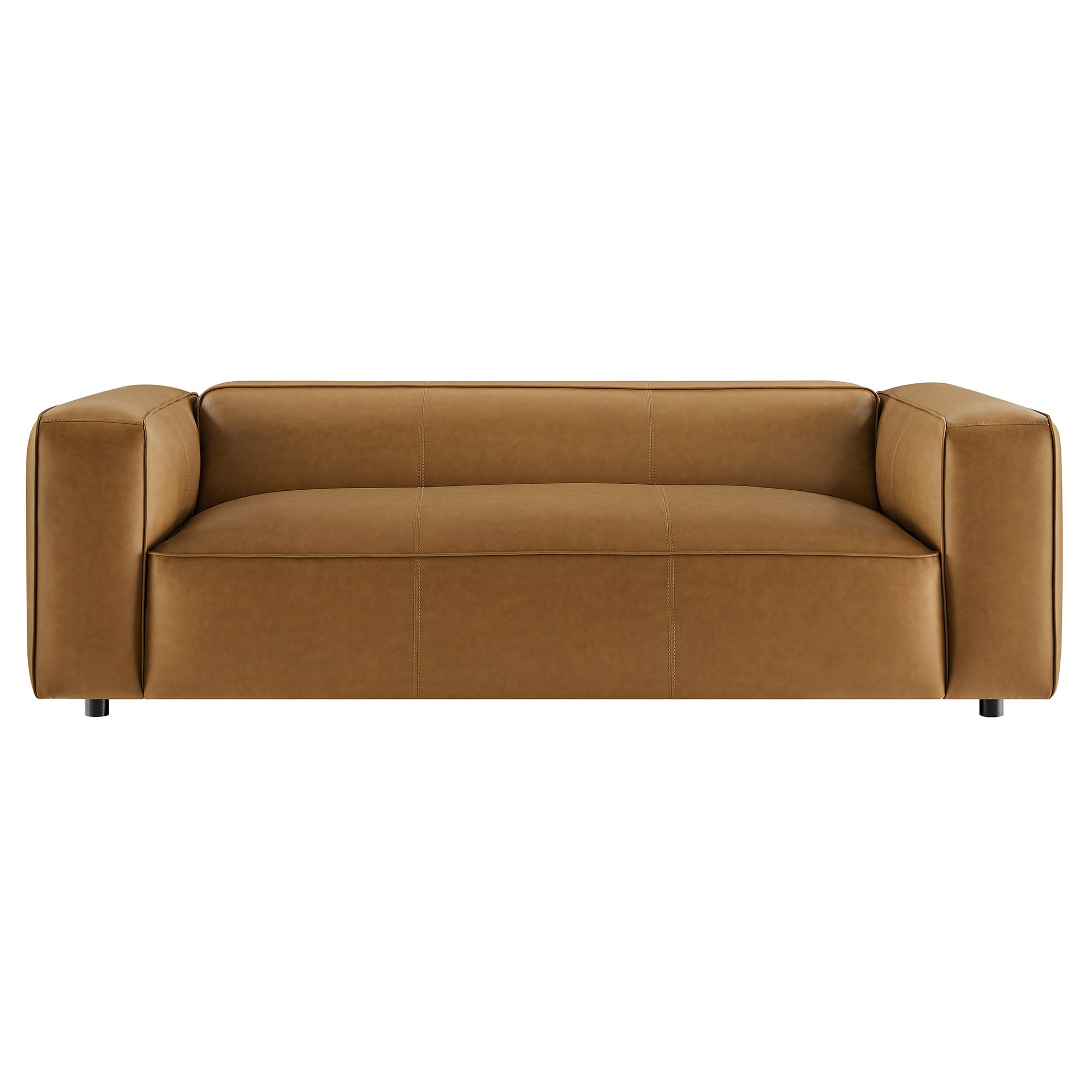 Auren Upholstered Vegan Leather Sofa by Modway - Best Buy Furniture