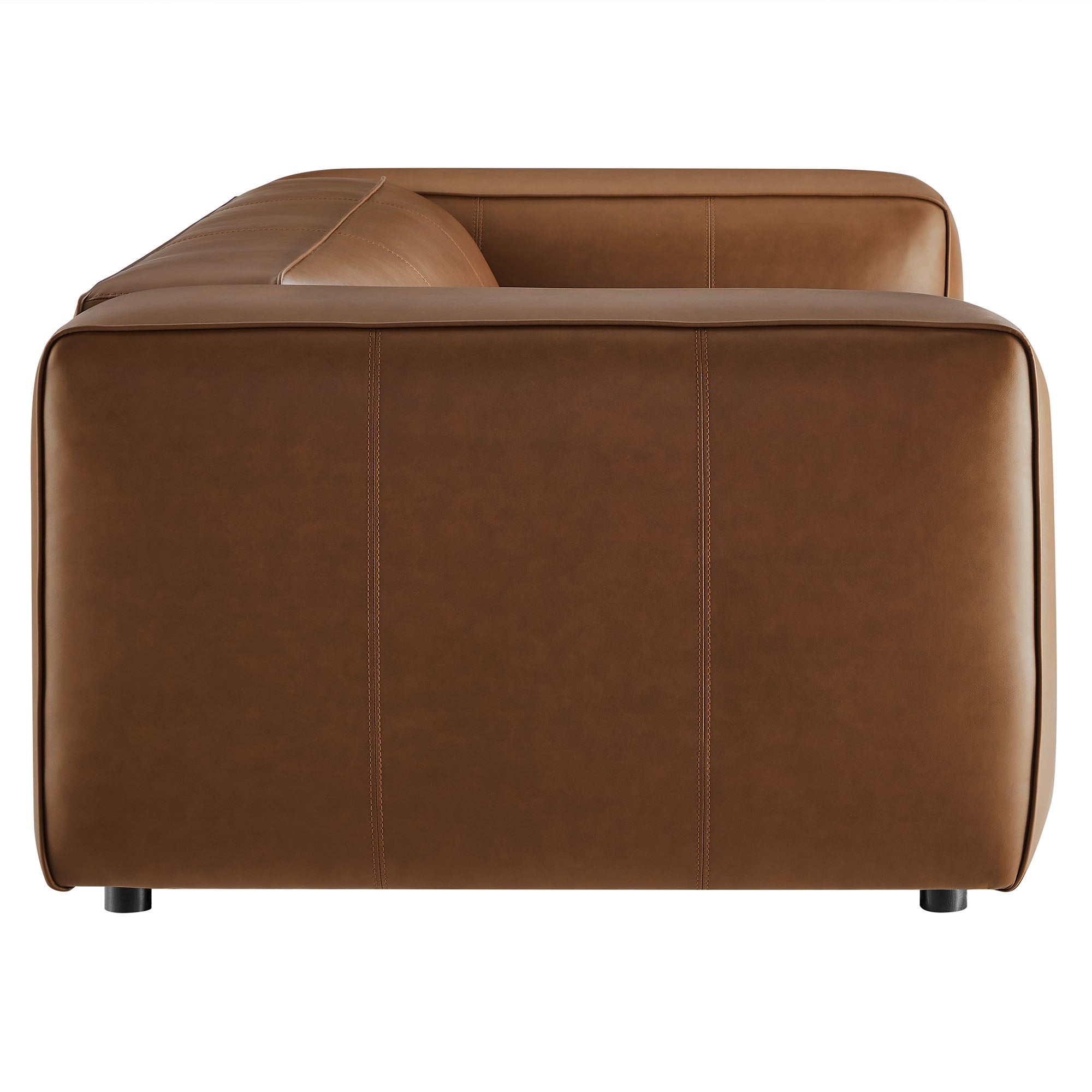 Auren Upholstered Vegan Leather Sofa by Modway - Best Buy Furniture