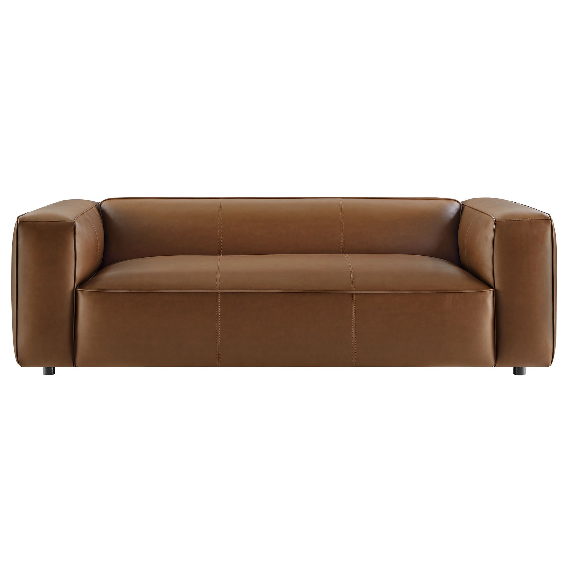 Auren Upholstered Vegan Leather Sofa by Modway - Best Buy Furniture