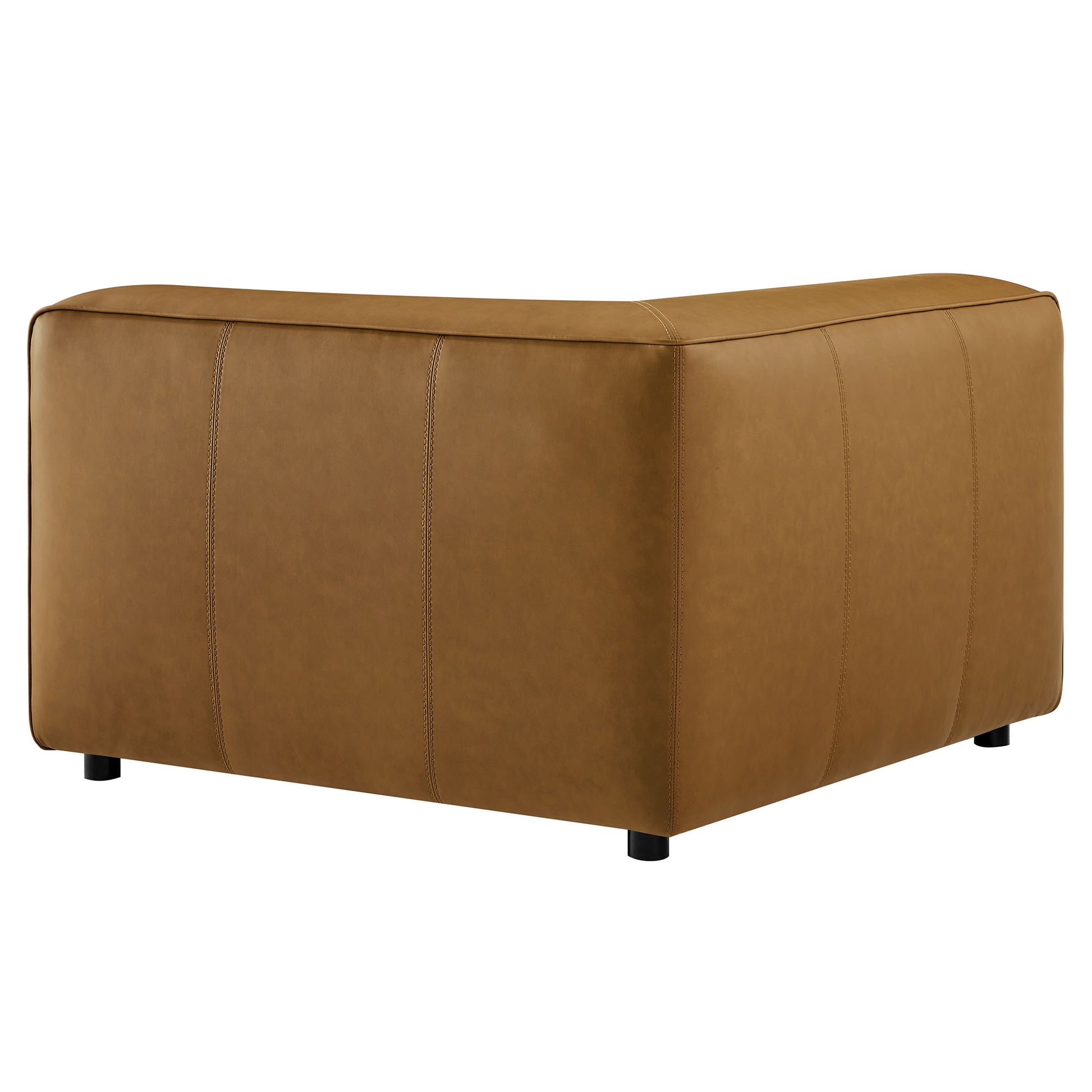 Auren Upholstered Vegan Leather Modular Corner Chair by Modway - Best Buy Furniture