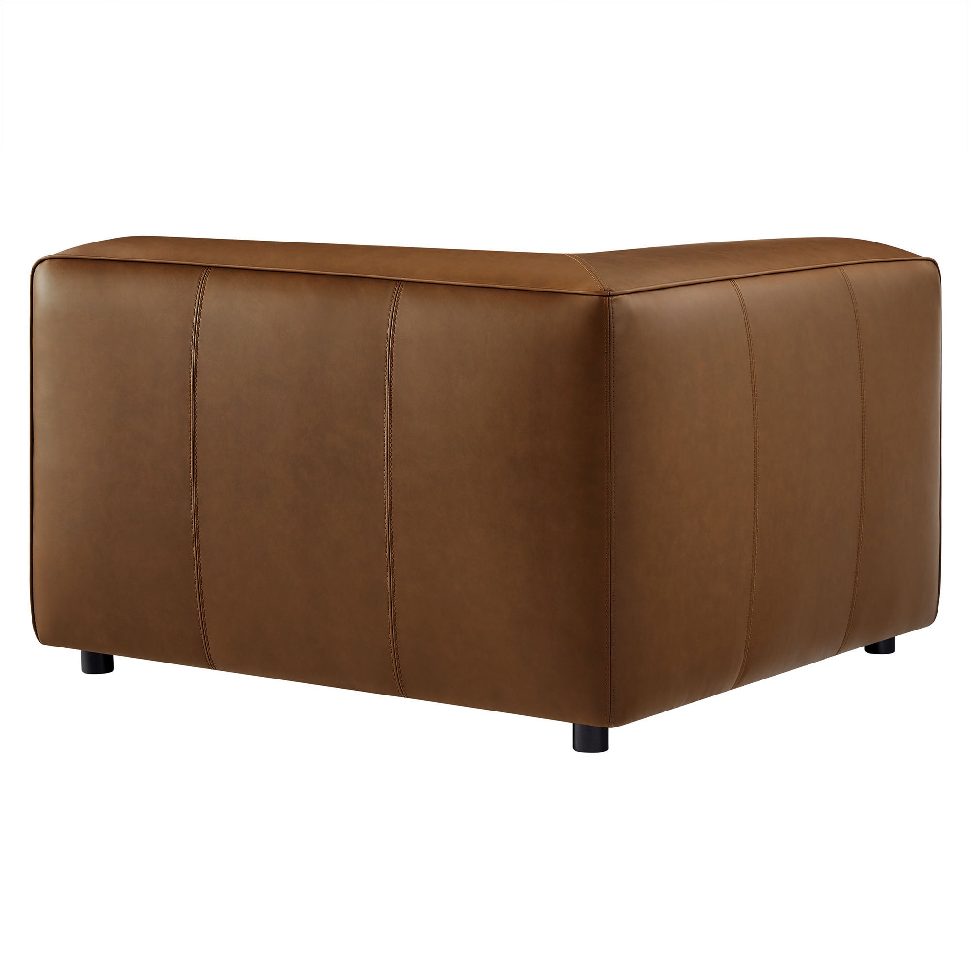 Auren Upholstered Vegan Leather Modular Corner Chair by Modway - Best Buy Furniture