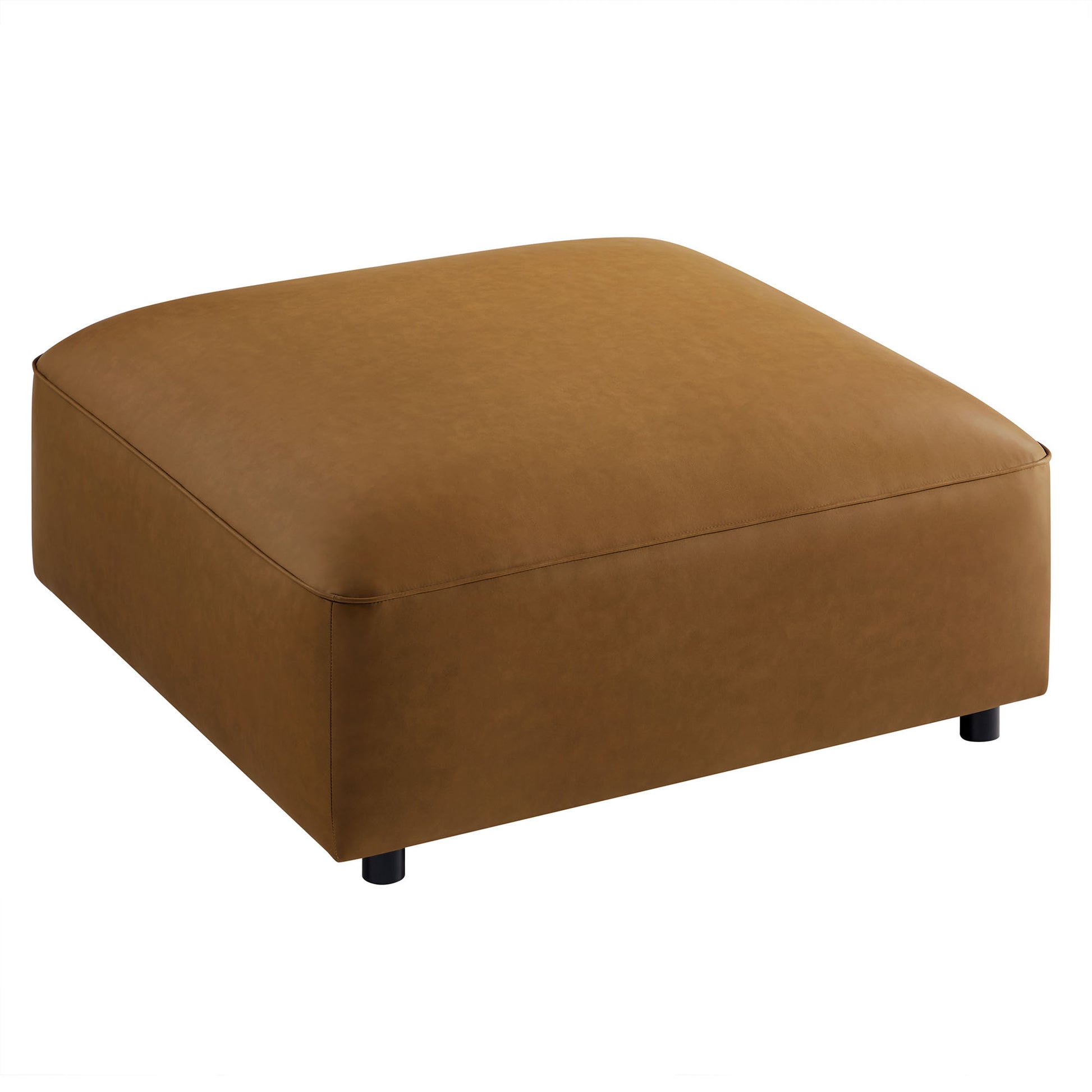 Auren Upholstered Vegan Leather Ottoman by Modway - Best Buy Furniture