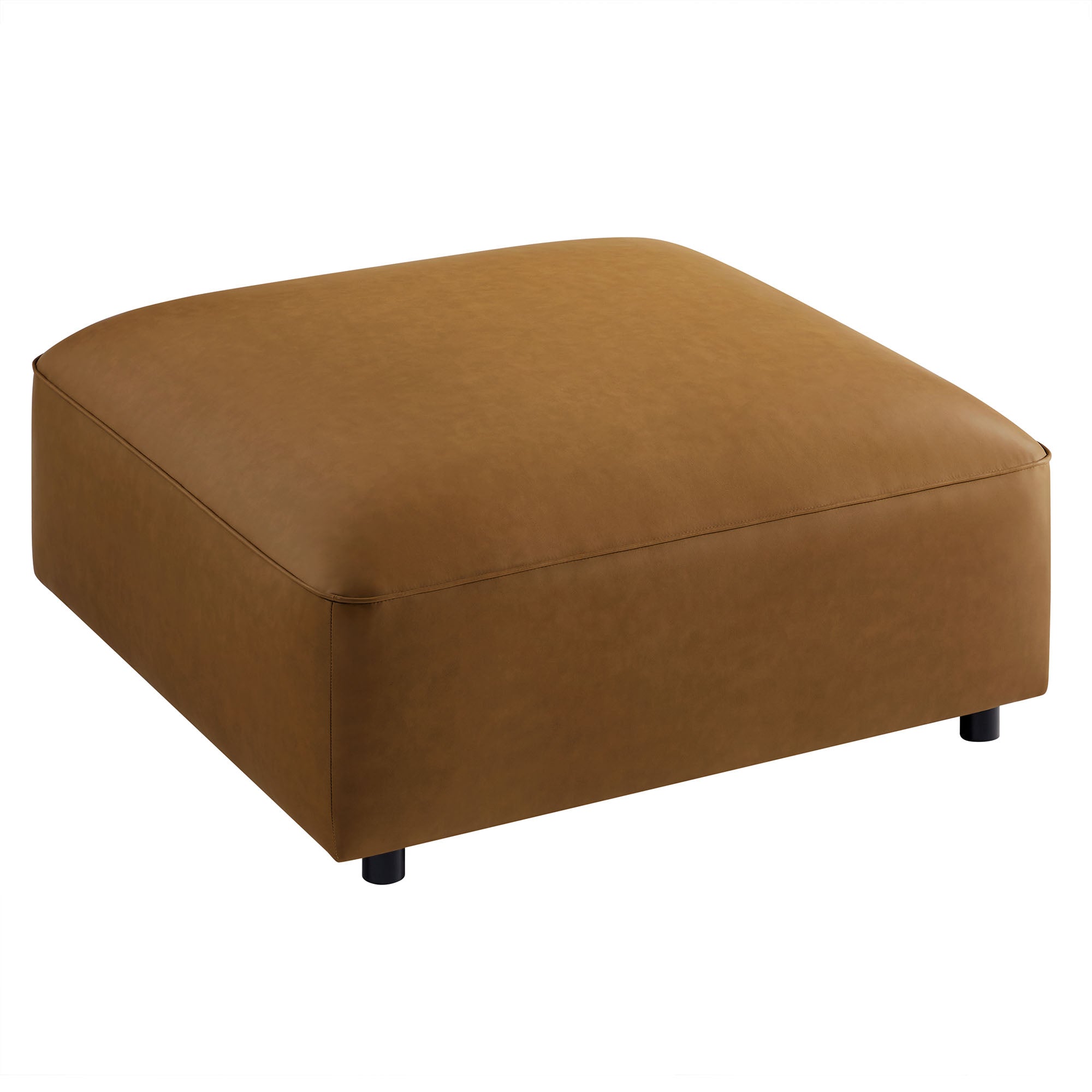 Auren Upholstered Vegan Leather Ottoman by Modway - Best Buy Furniture