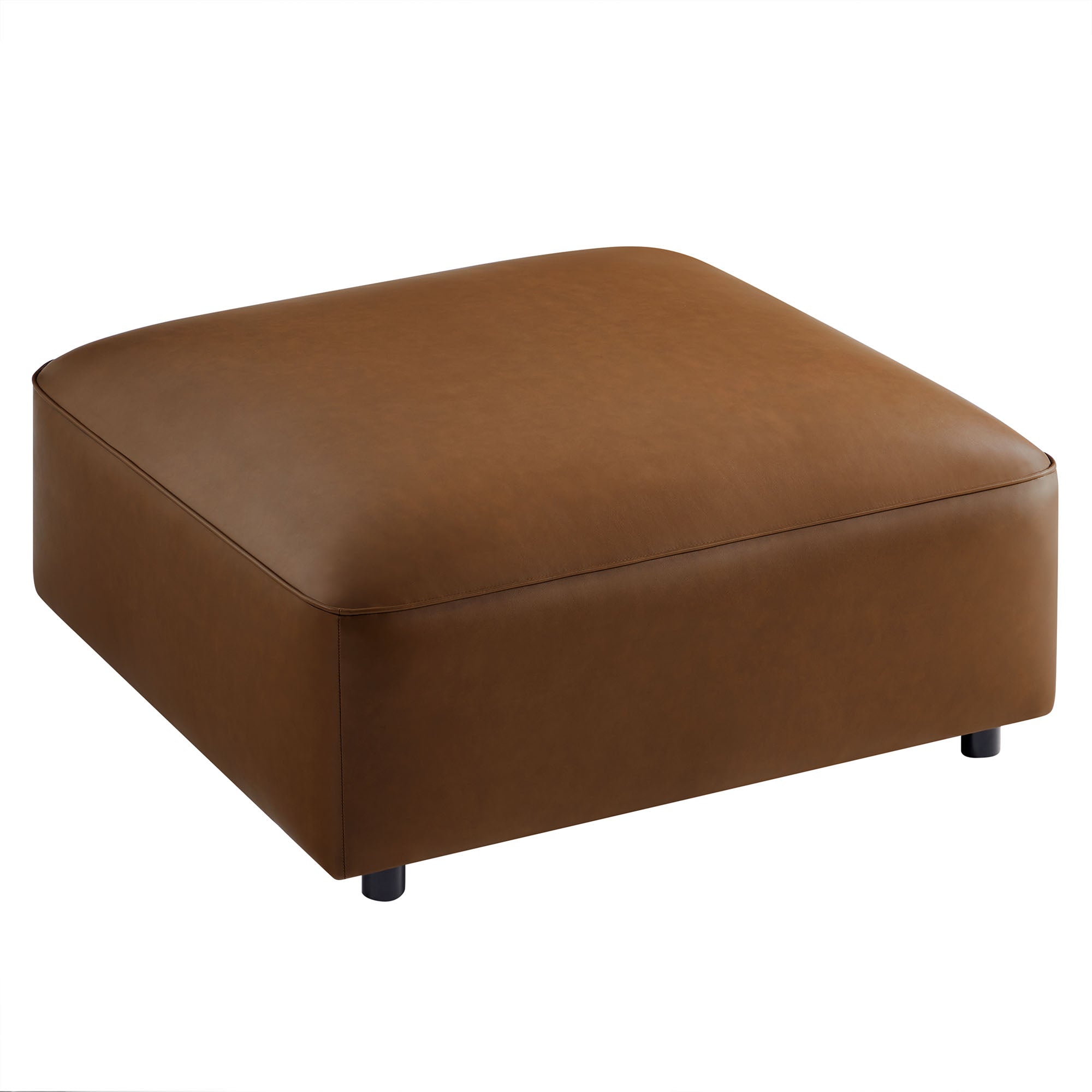 Auren Upholstered Vegan Leather Ottoman by Modway - Best Buy Furniture