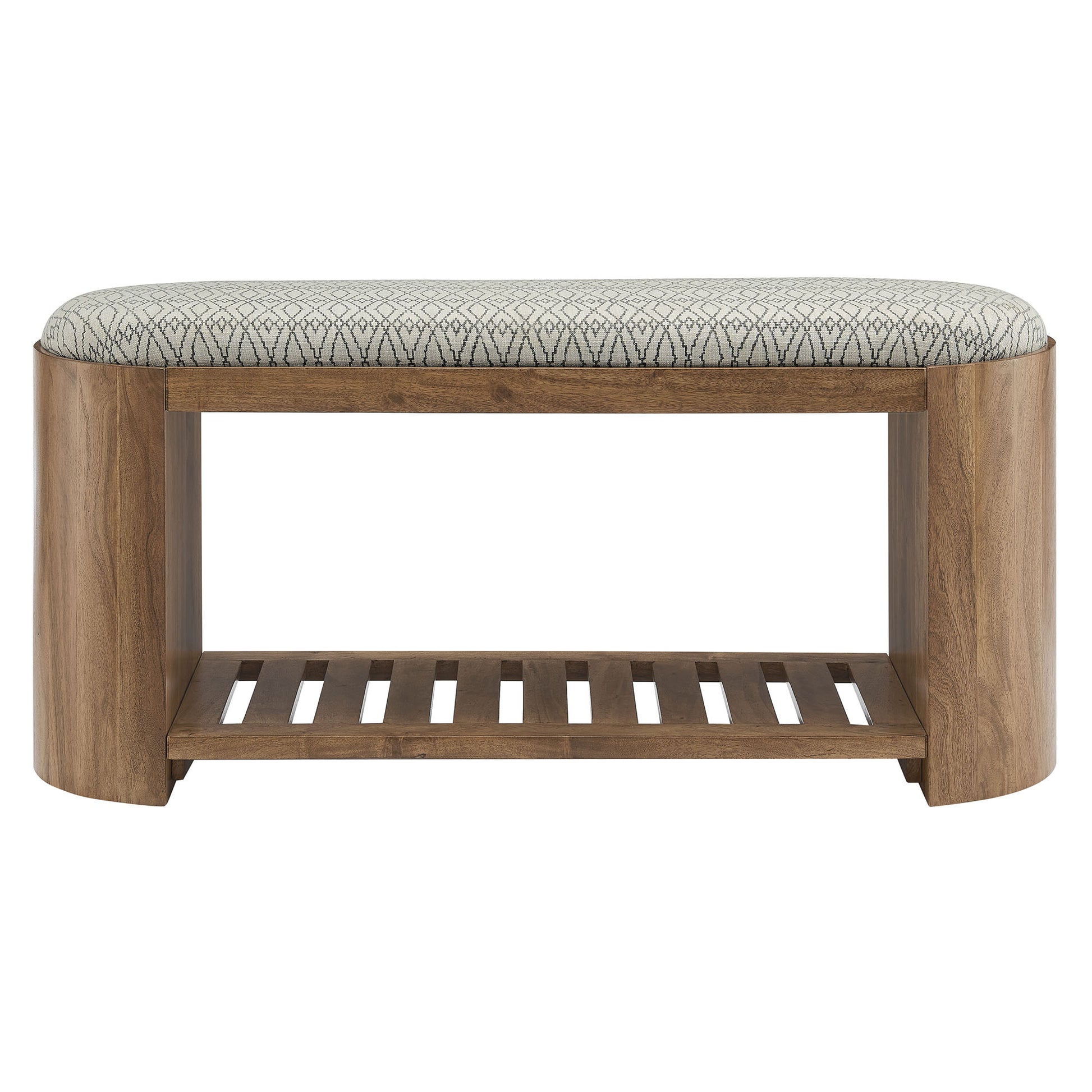 Ashby 45" Geometric Upholstered Bench by Modway - Best Buy Furniture