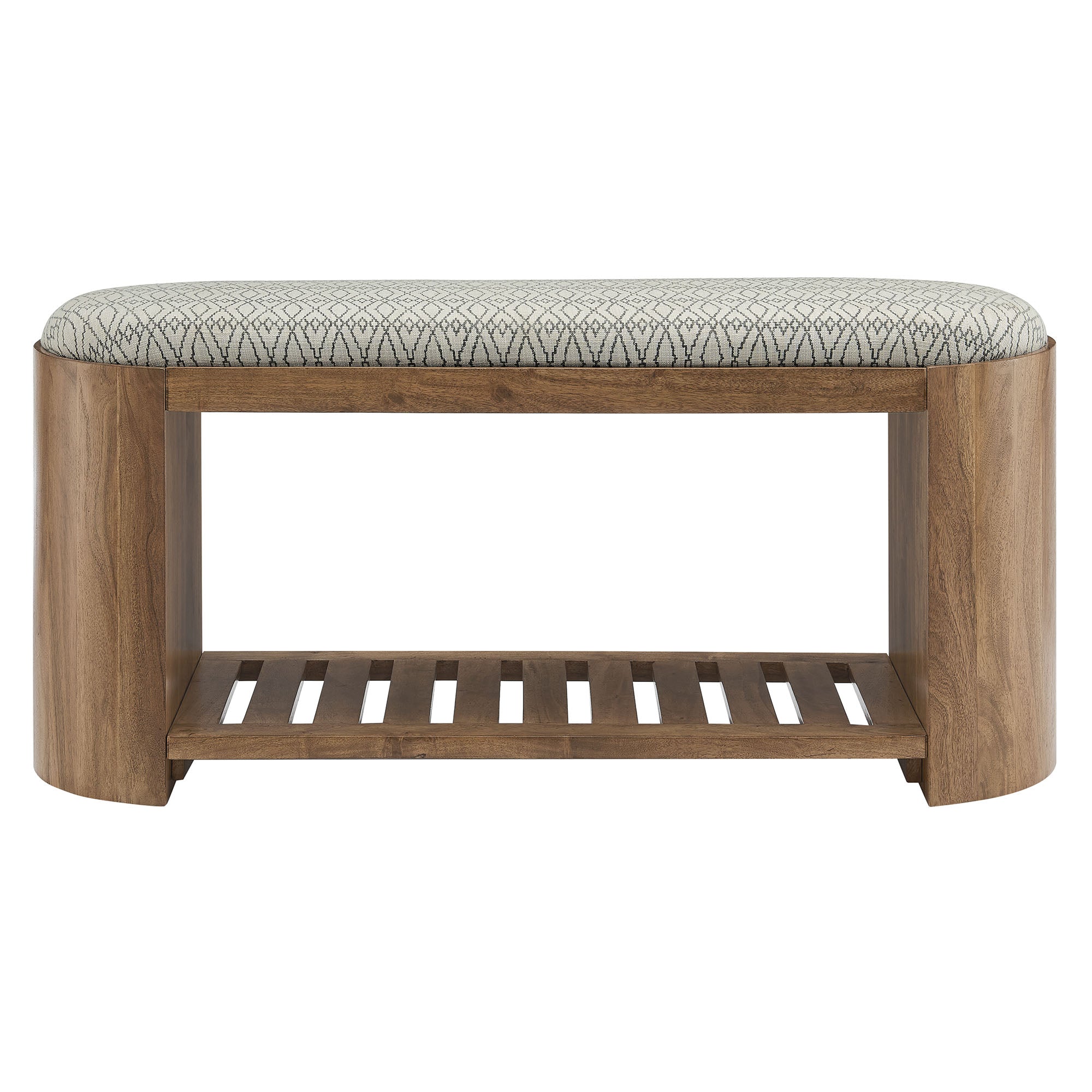 Ashby 45" Geometric Upholstered Bench by Modway - Best Buy Furniture