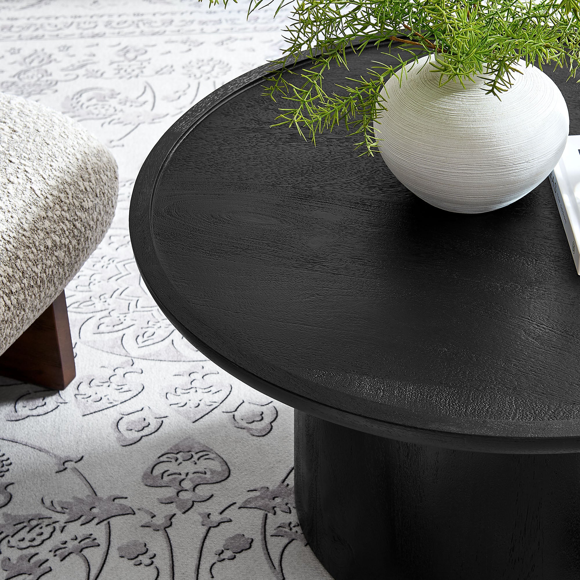 Holloway 30" Round Wood Coffee Table by Modway - Best Buy Furniture