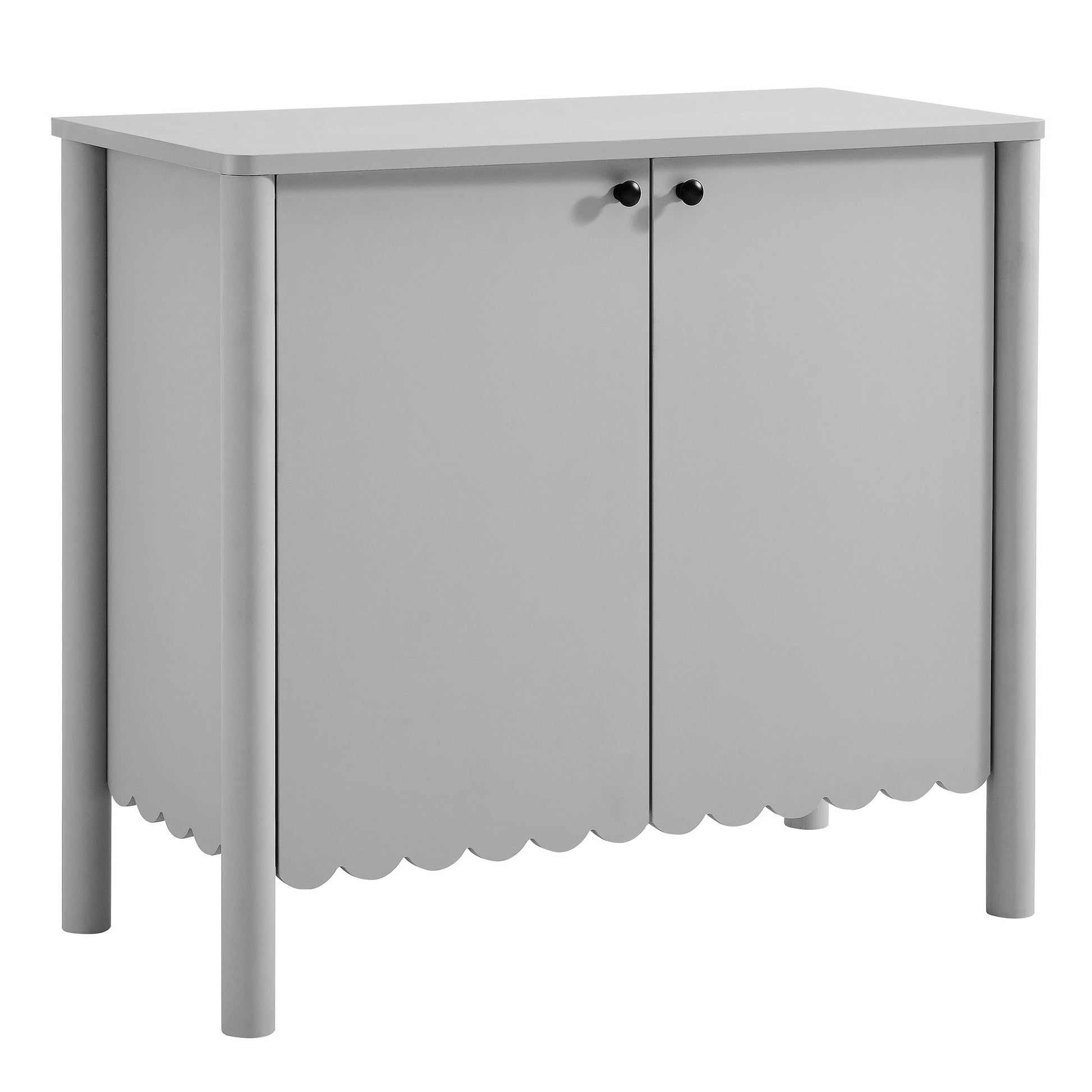 Emmeline 35" 2-Door Scalloped Sideboard Cabinet by Modway - Best Buy Furniture