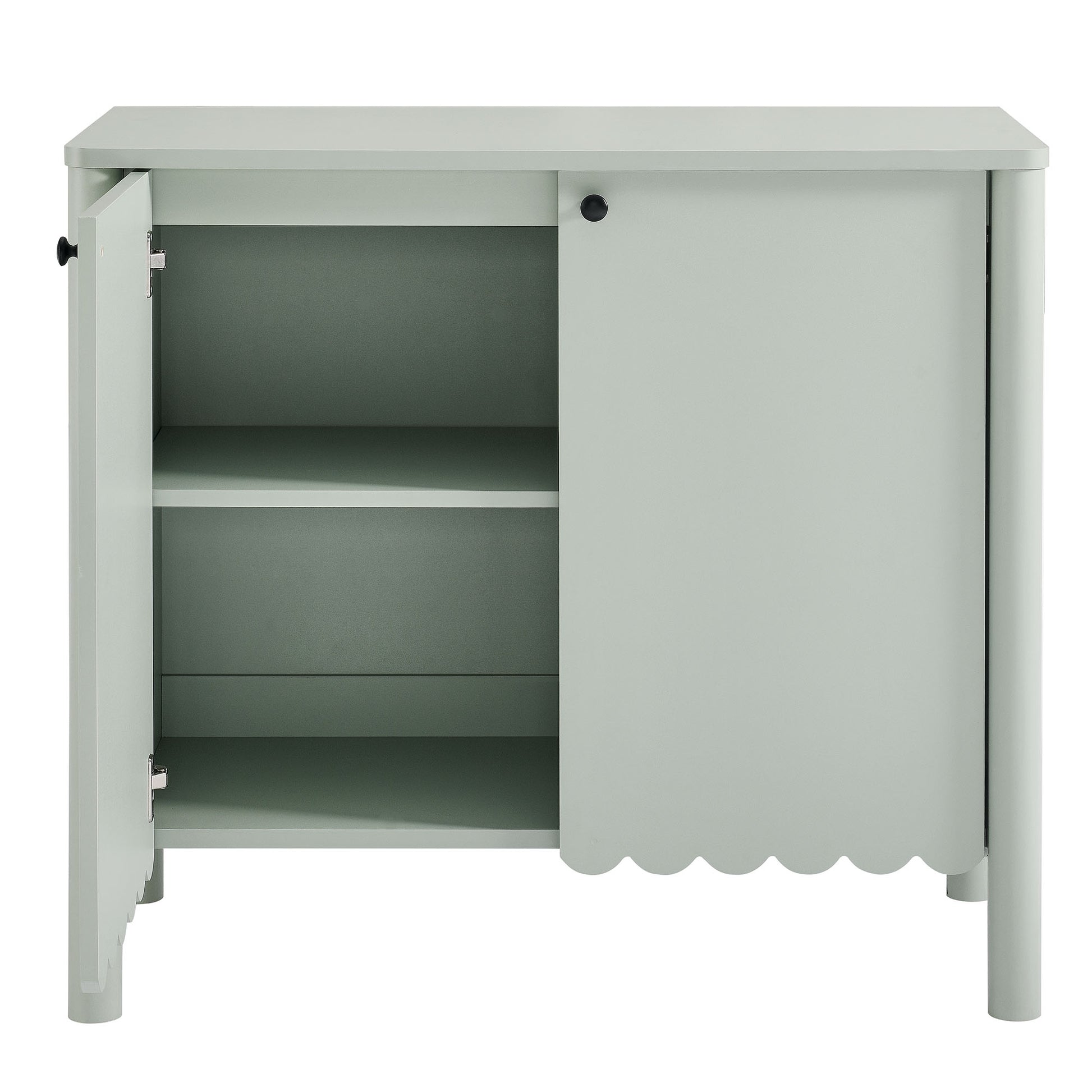 Emmeline 35" 2-Door Scalloped Sideboard Cabinet by Modway - Best Buy Furniture