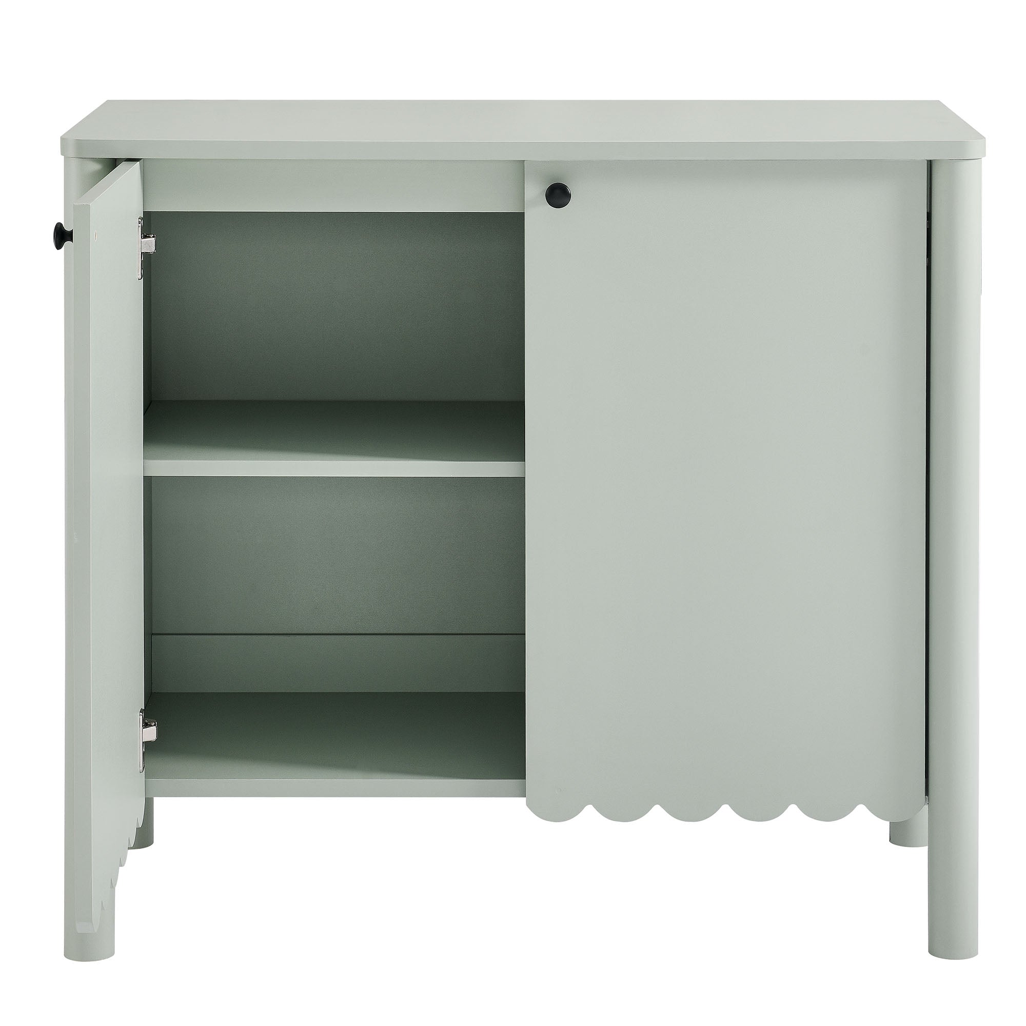 Emmeline 35" 2-Door Scalloped Sideboard Cabinet by Modway - Best Buy Furniture