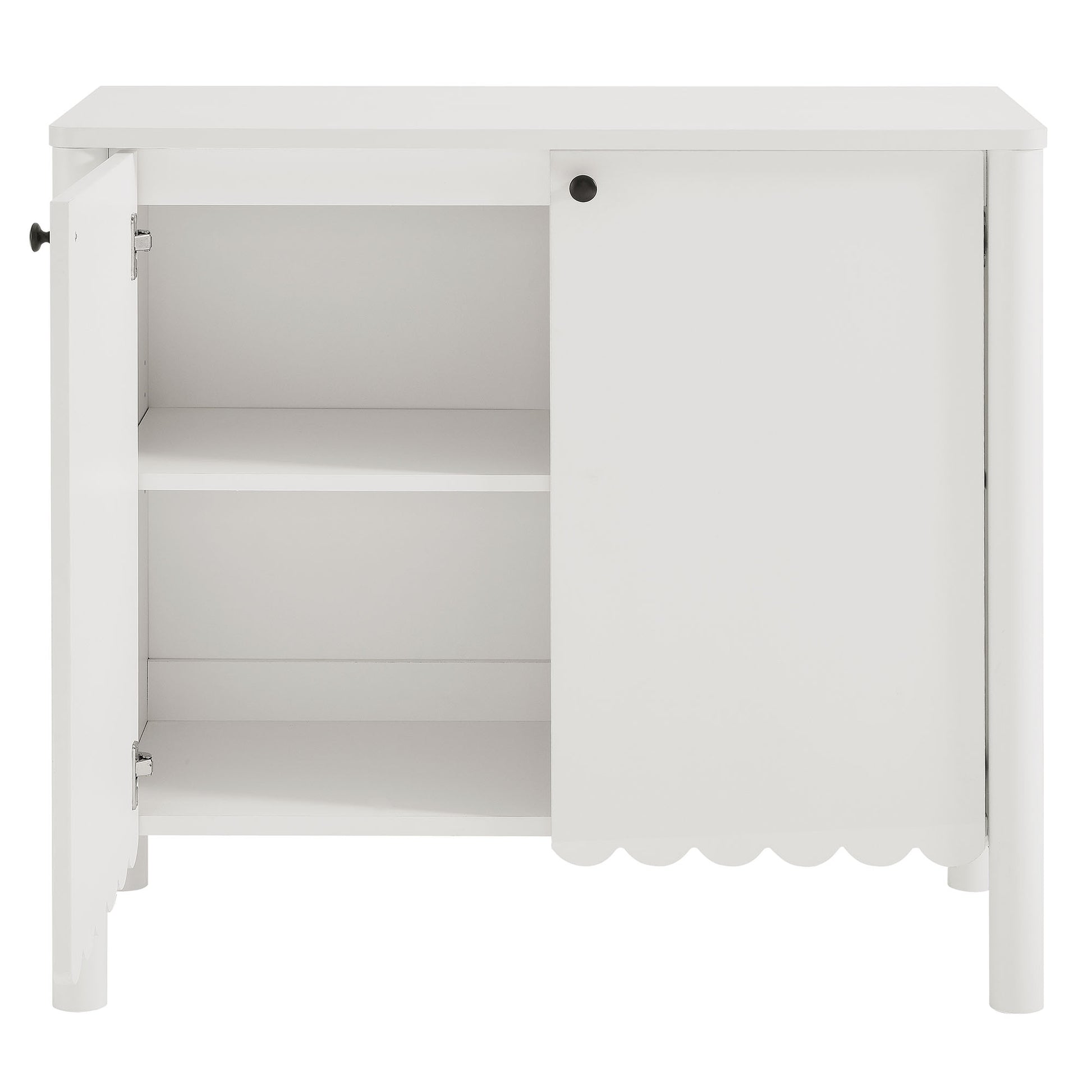 Emmeline 35" 2-Door Scalloped Sideboard Cabinet by Modway - Best Buy Furniture