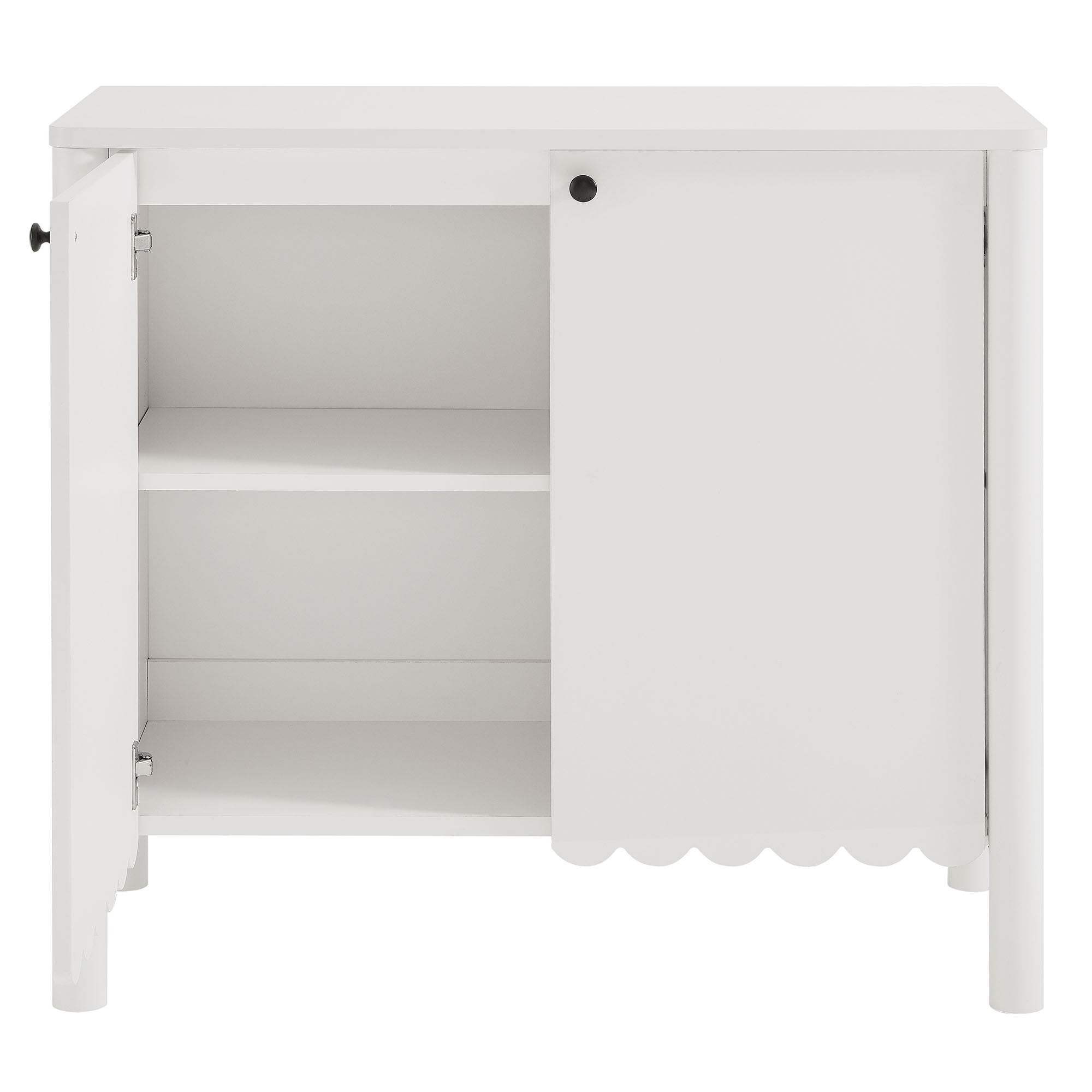 Emmeline 35" 2-Door Scalloped Sideboard Cabinet by Modway - Best Buy Furniture