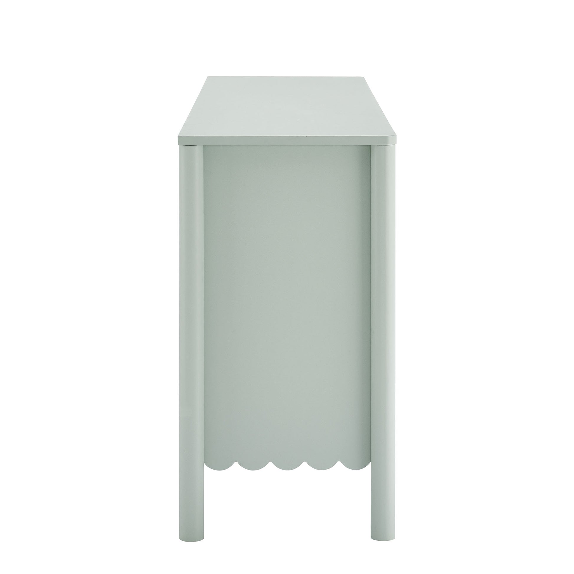 Emmeline 66" 4-Door Scalloped Sideboard Cabinet by Modway - Best Buy Furniture