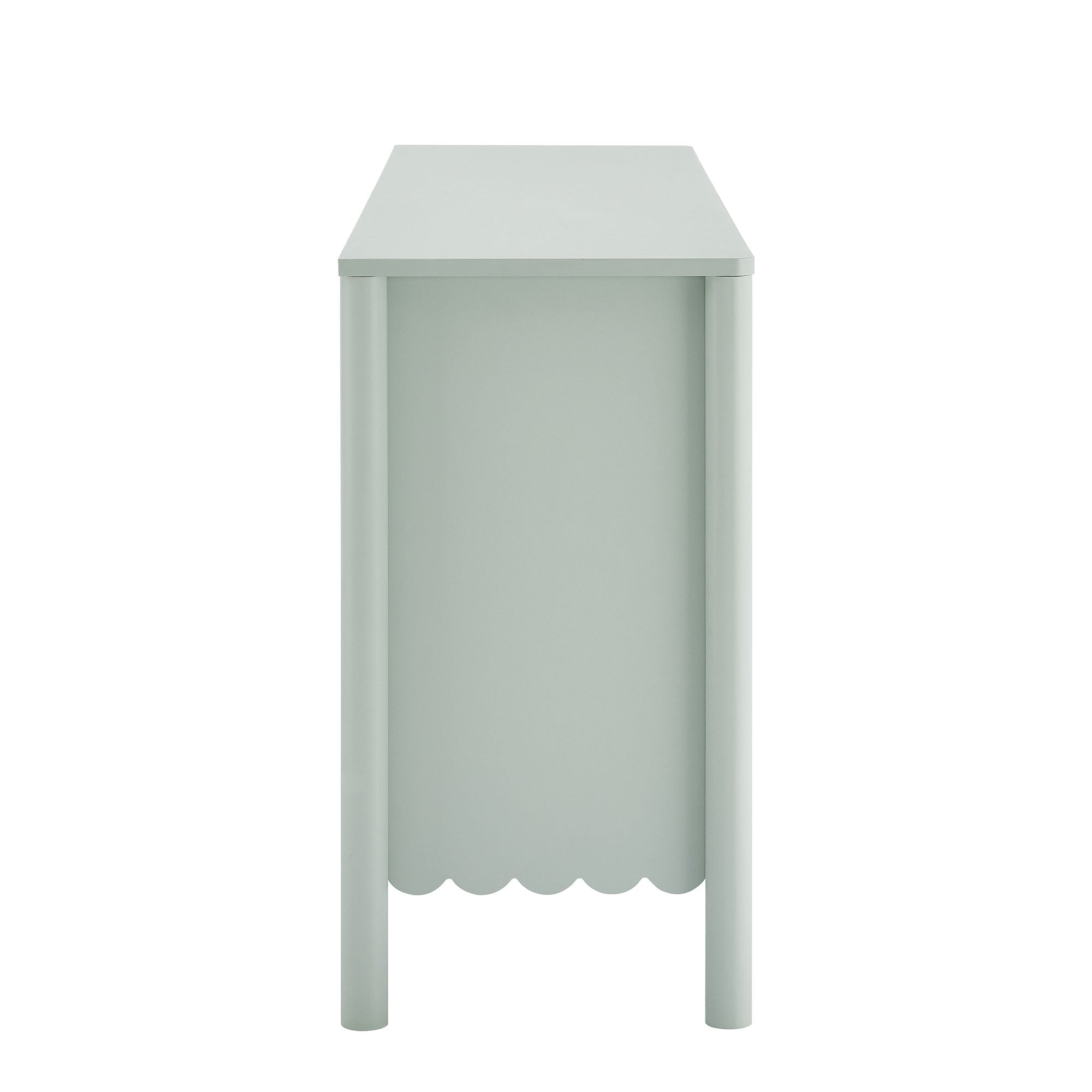 Emmeline 66" 4-Door Scalloped Sideboard Cabinet by Modway - Best Buy Furniture