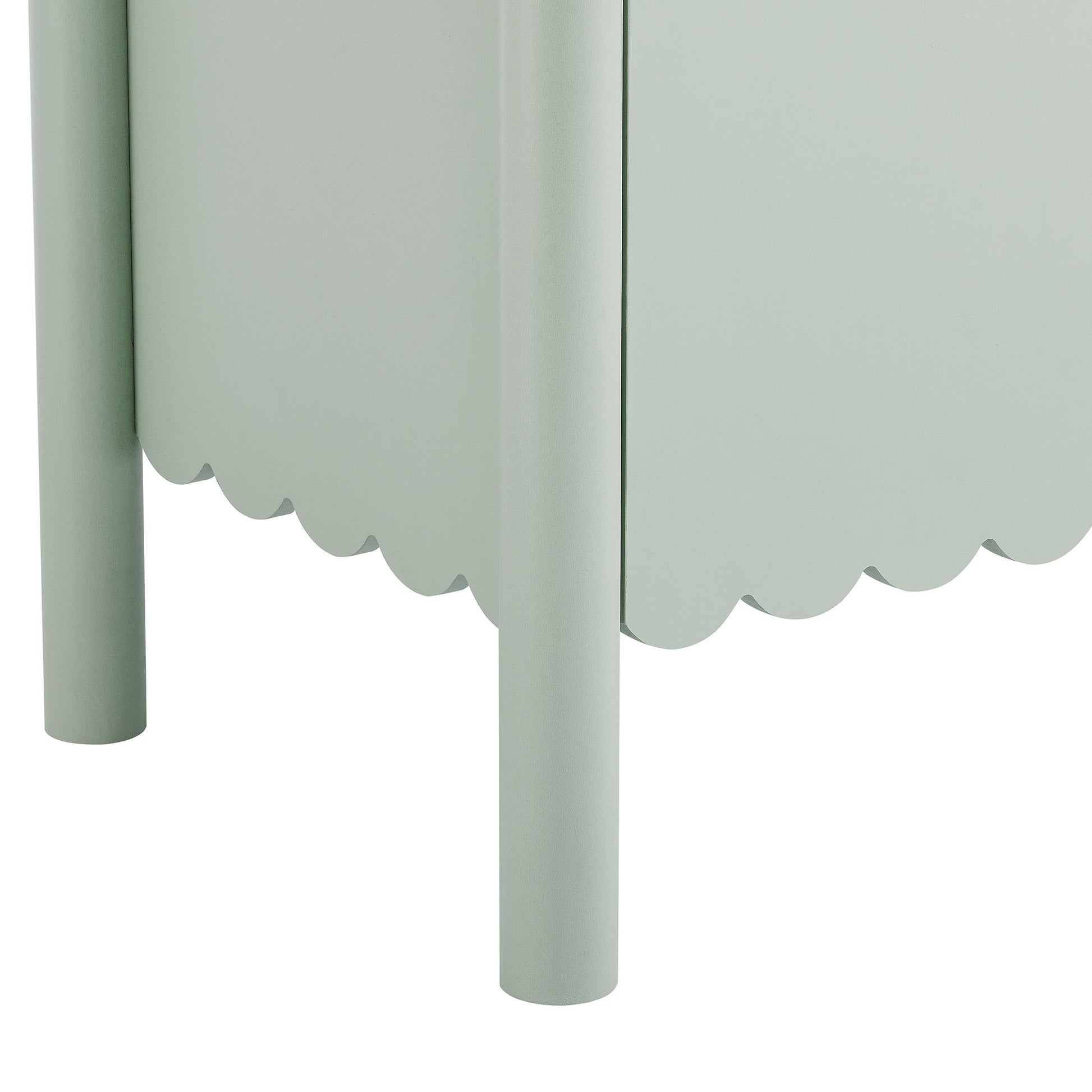 Emmeline 66" 4-Door Scalloped Sideboard Cabinet by Modway - Best Buy Furniture