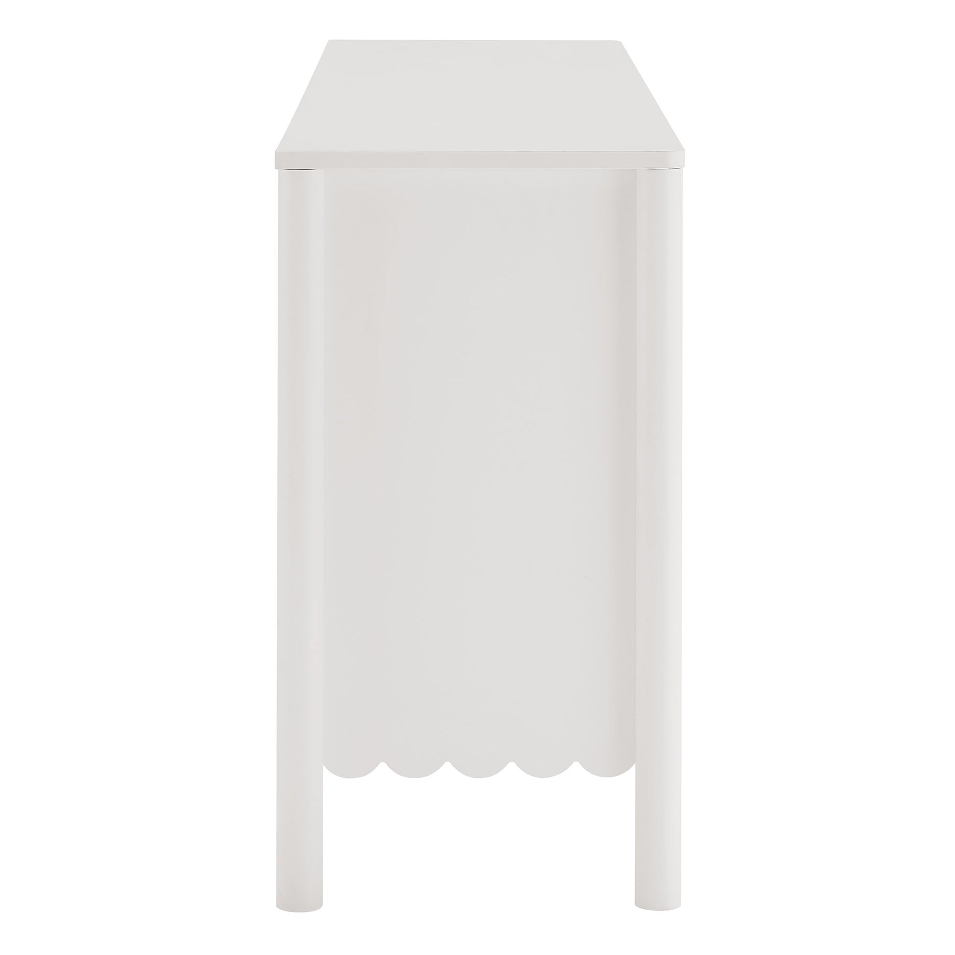 Emmeline 66" 4-Door Scalloped Sideboard Cabinet by Modway - Best Buy Furniture