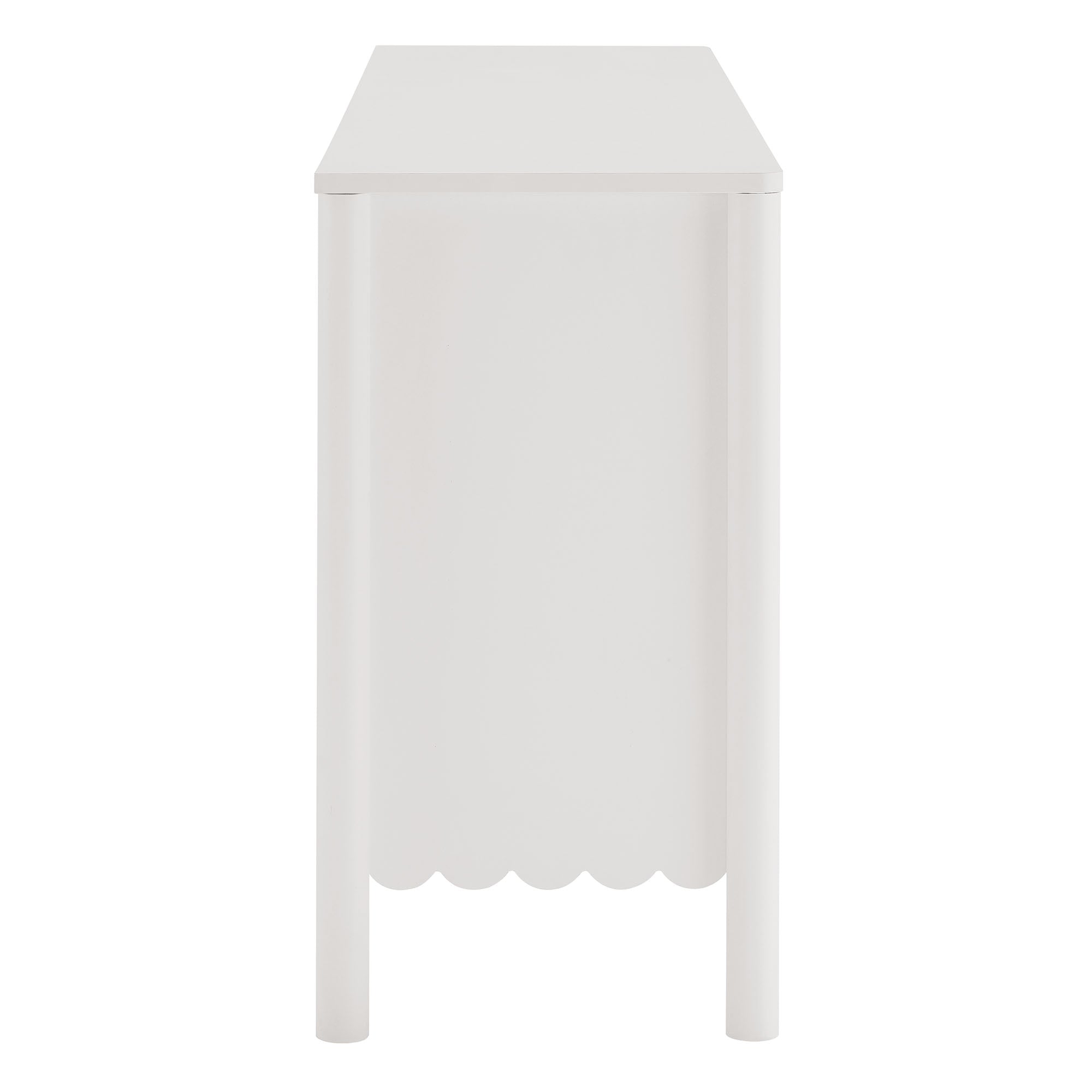 Emmeline 66" 4-Door Scalloped Sideboard Cabinet by Modway - Best Buy Furniture