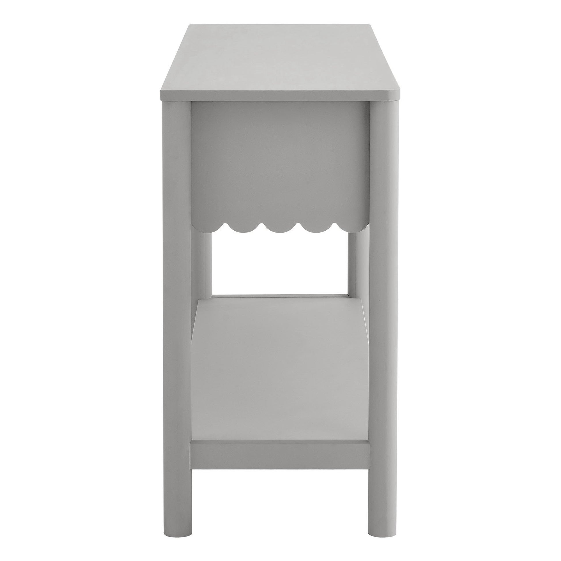 Emmeline 3-Drawer Scalloped Console Table by Modway - Best Buy Furniture